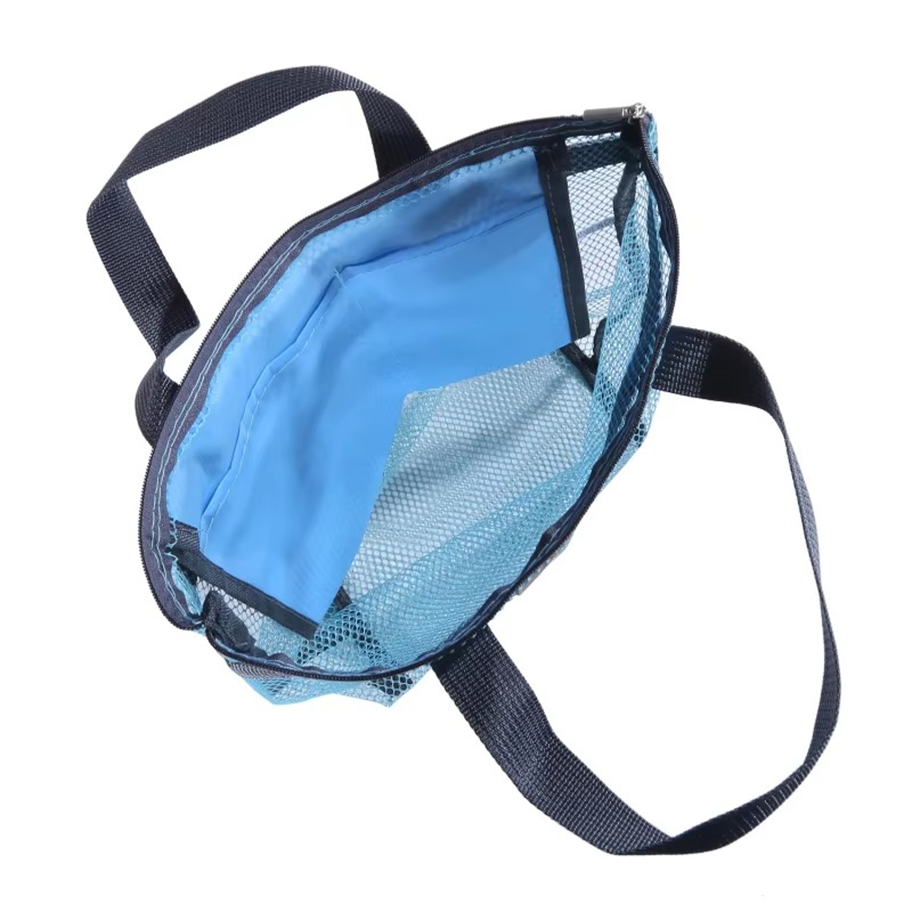 Women Mesh Travel Toiletry Bag Cosmetic Organizer Beach Shower Storage Bag 4