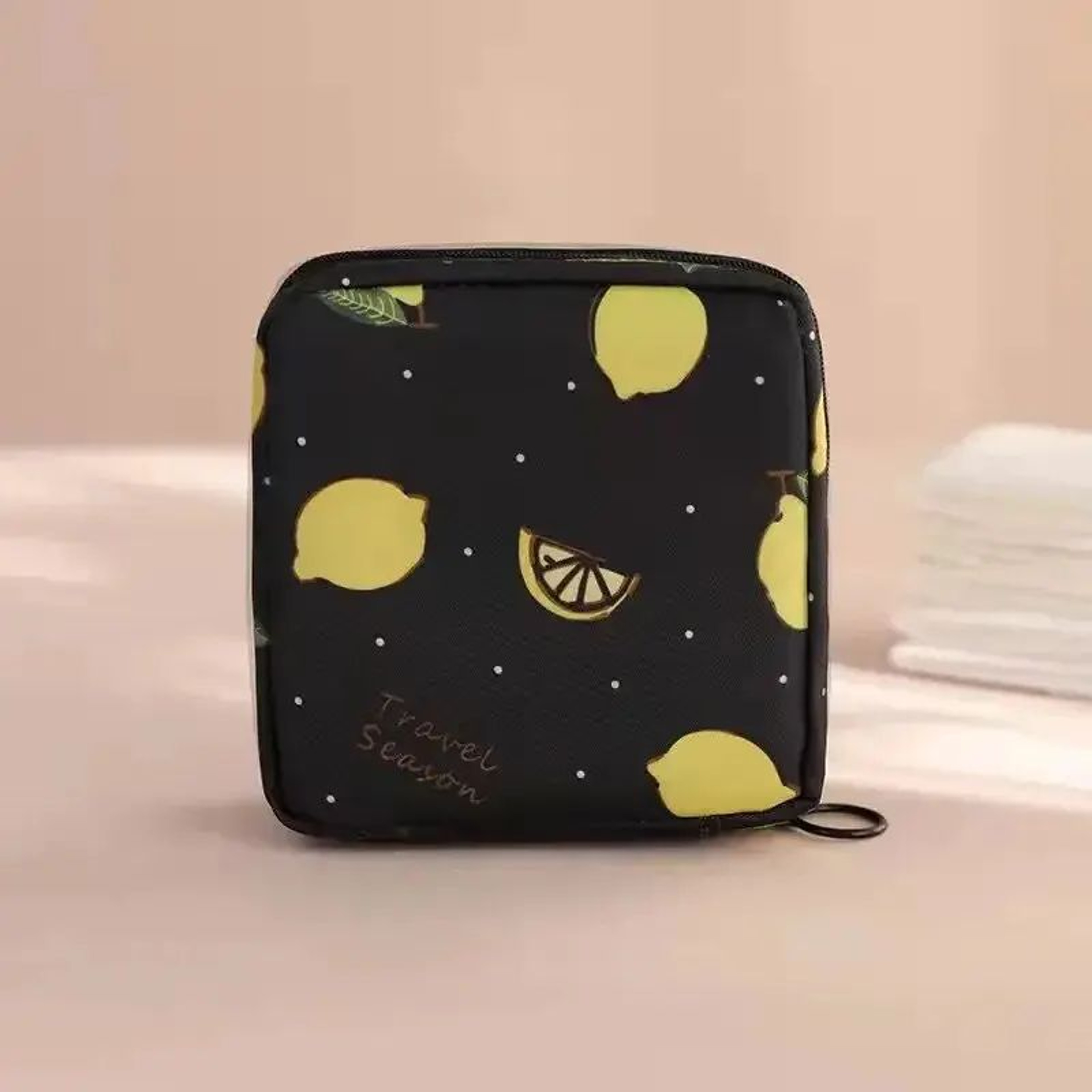 Portable Sanitary Napkin Storage Bag Waterproof Period Pouch For Women And Girls 6