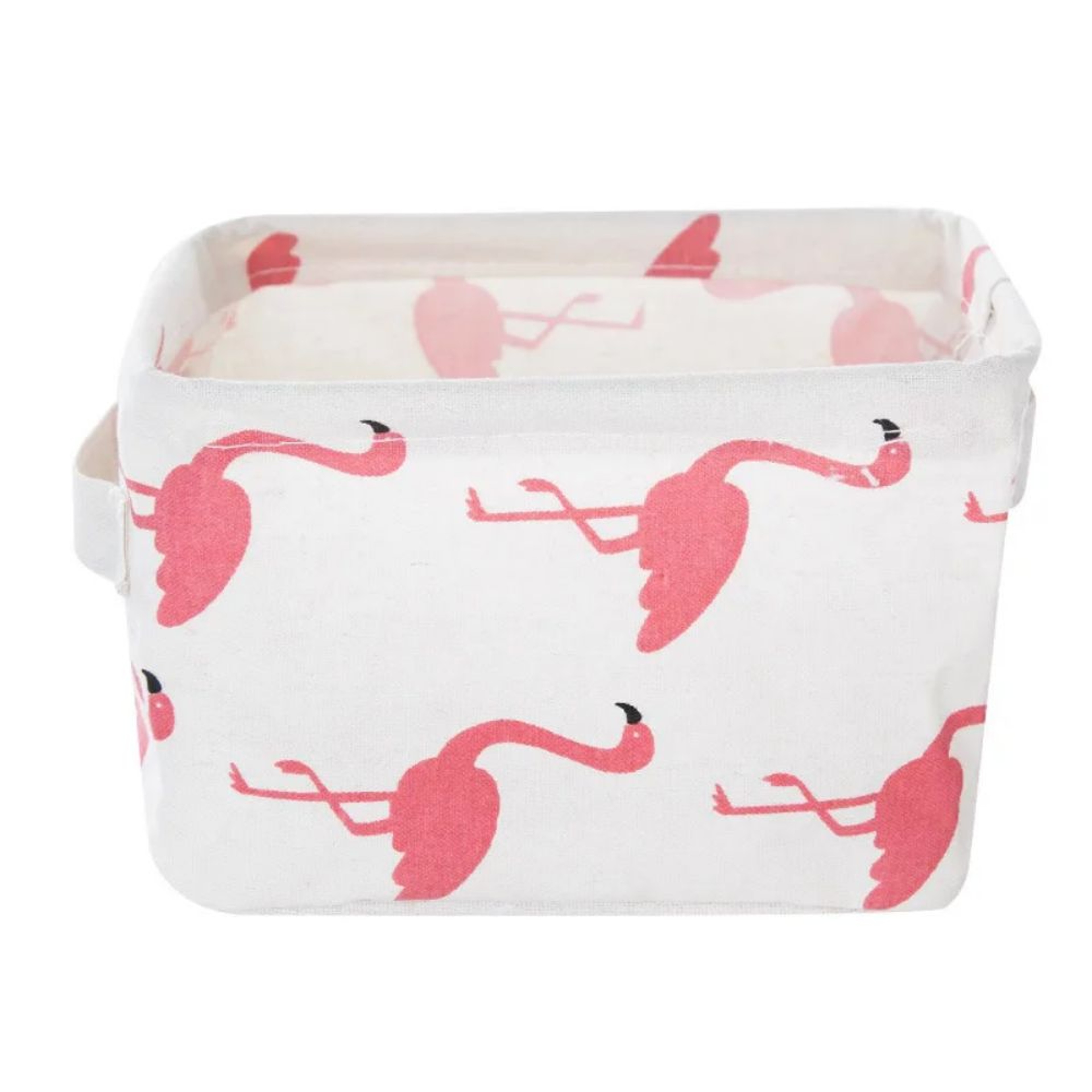Cotton Linen Storage Basket Desktop Organizer Waterproof Cosmetic And Clothes Storage Bag 0
