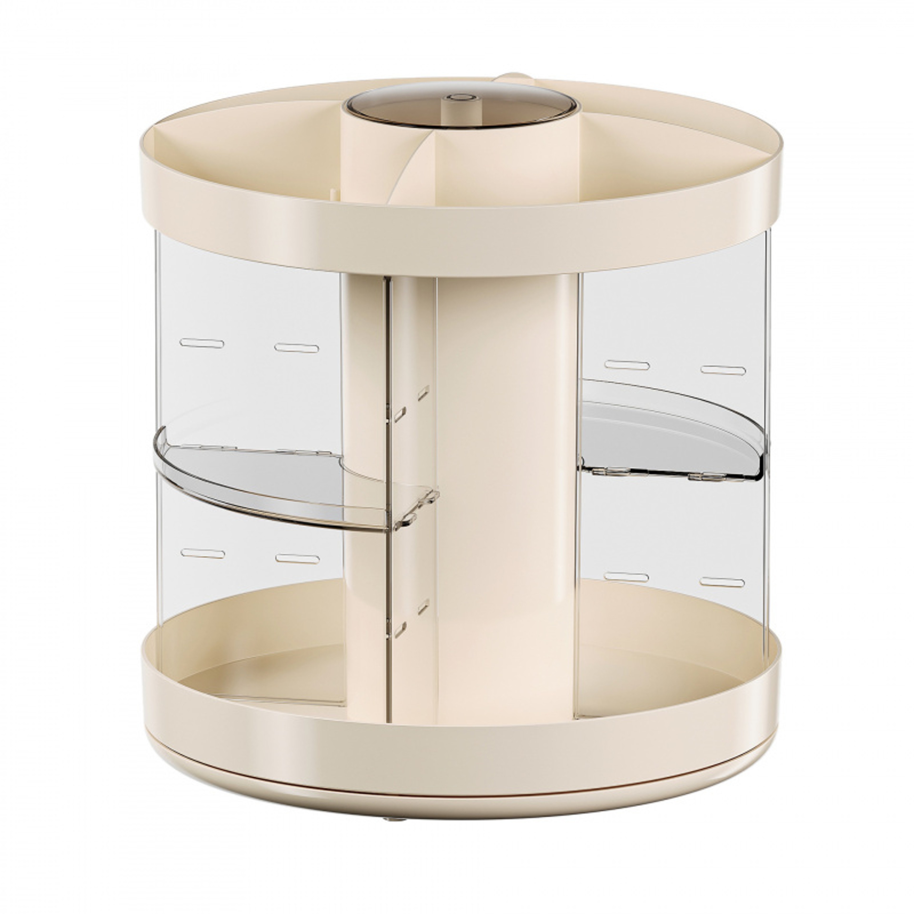 360 Rotating Makeup Organizer Acrylic Cosmetic Storage With Multi Layer Vanity Organizer 0