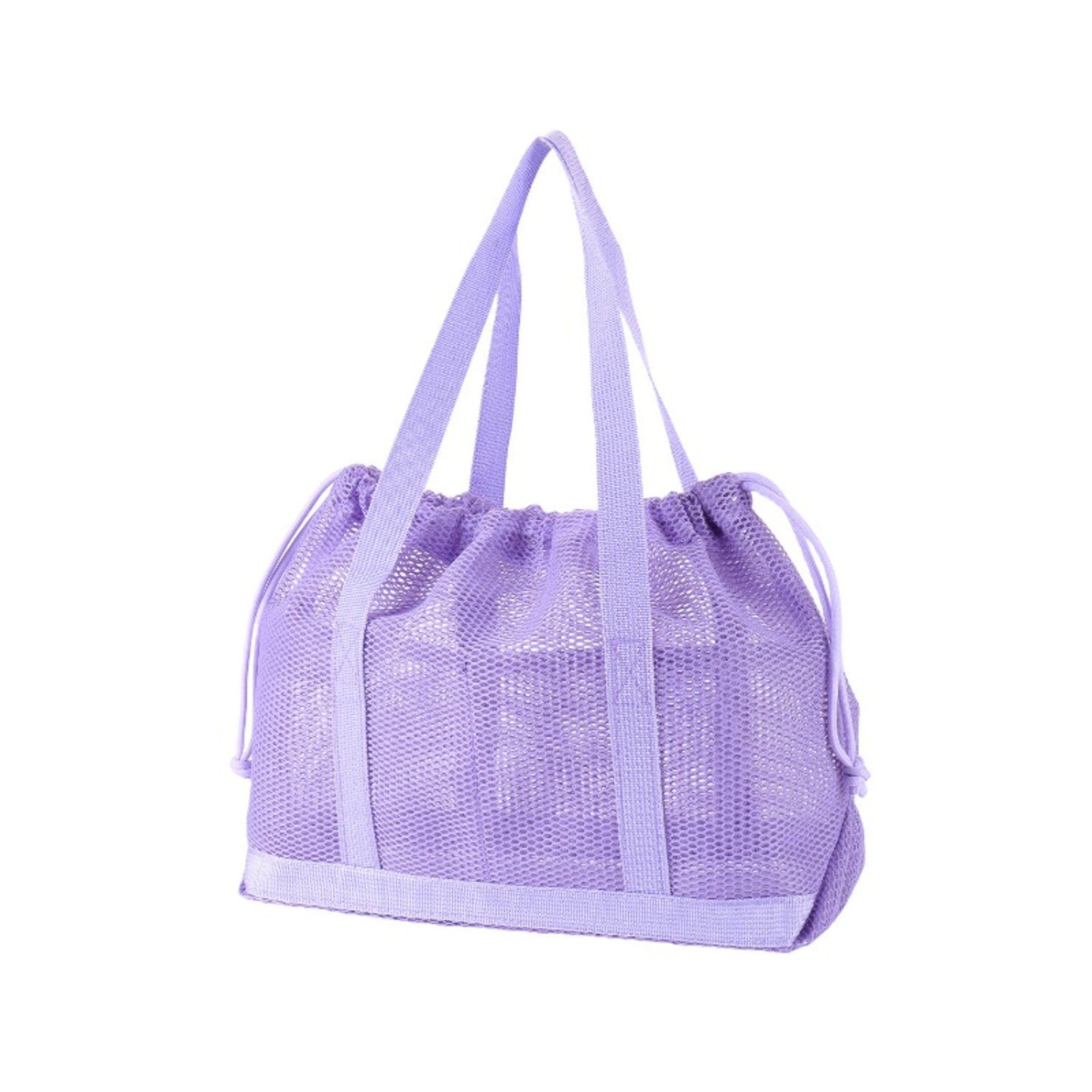 Sand Free Mesh Beach Bag Foldable Drawstring Travel Tote 0