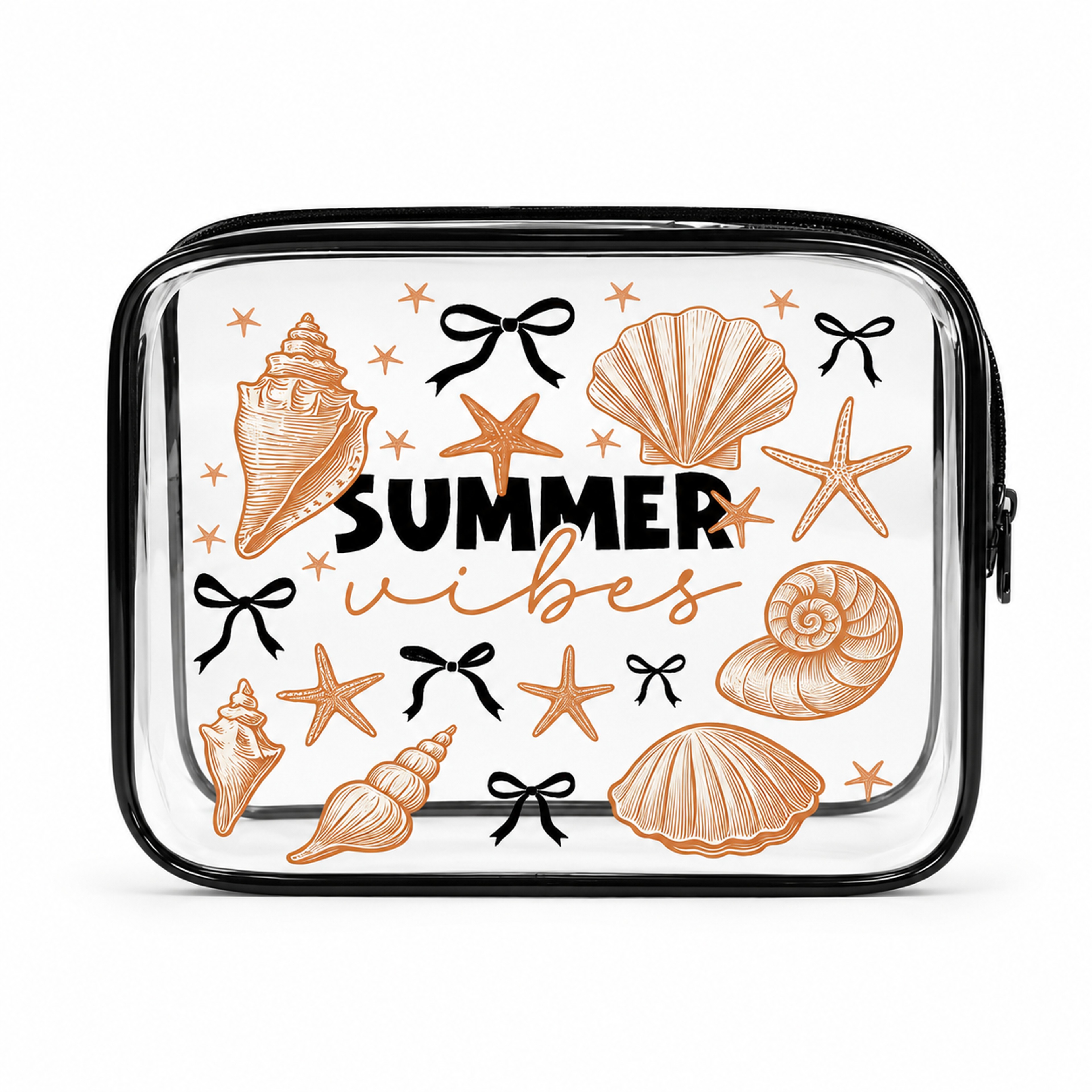 Large Capacity Transparent Makeup Bag Travel Cosmetic and Toiletry Organizer – view 1