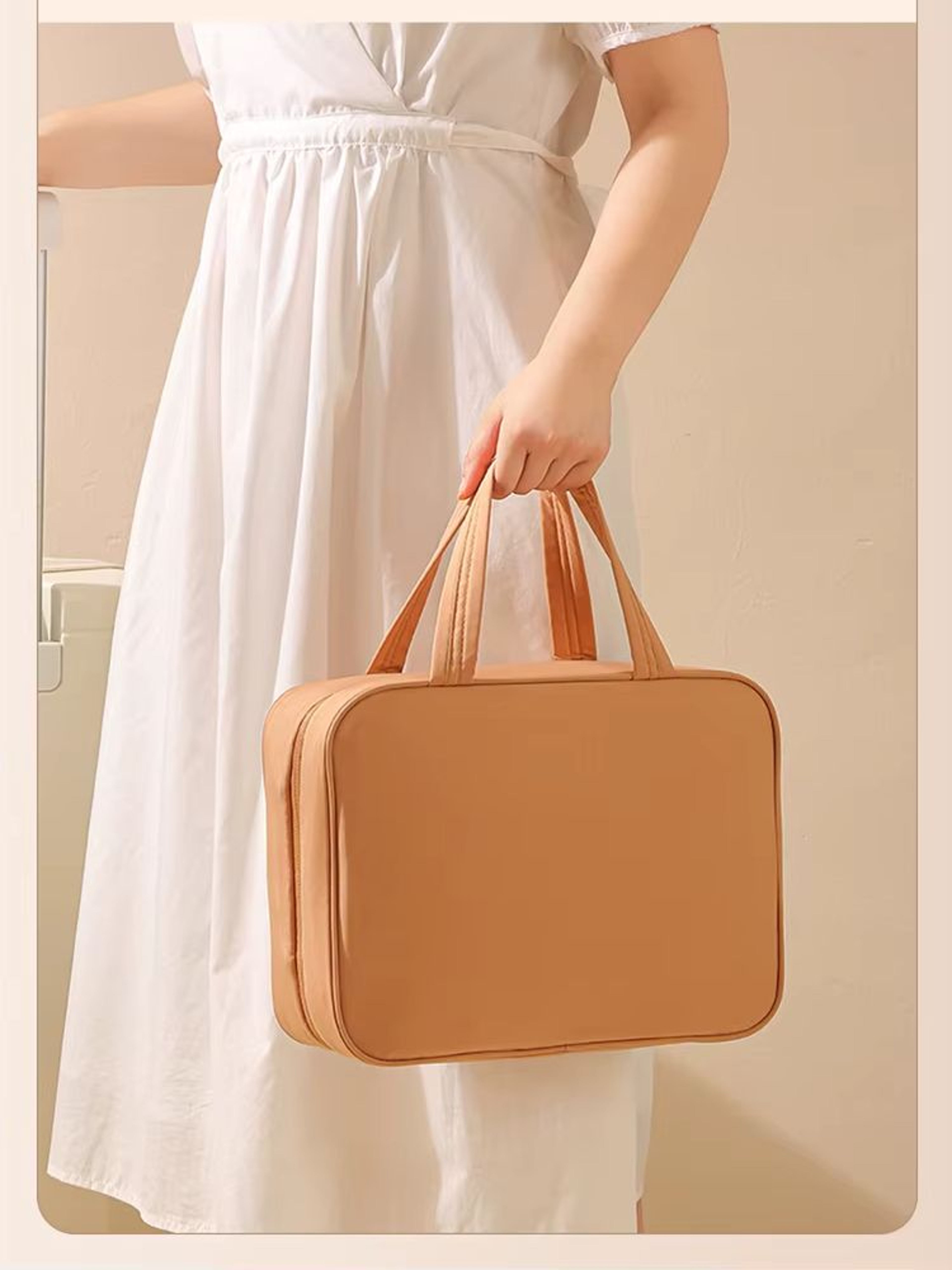 Hanging Travel Toiletry Bag for Women Large Capacity Makeup Organizer – view 4