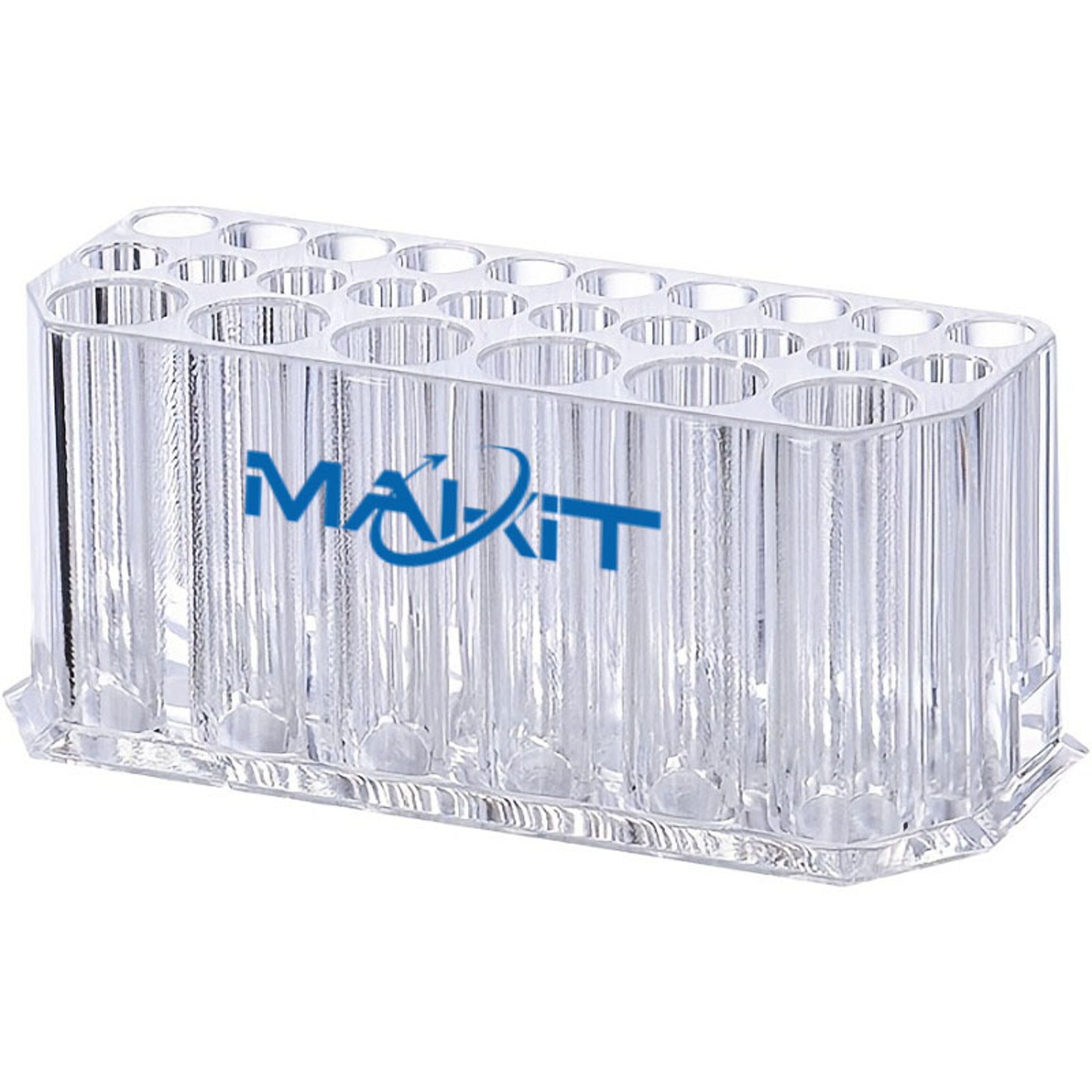 Makit Clear Acrylic Nail Brush Holder Large Capacity Nail Tool Organizer 5