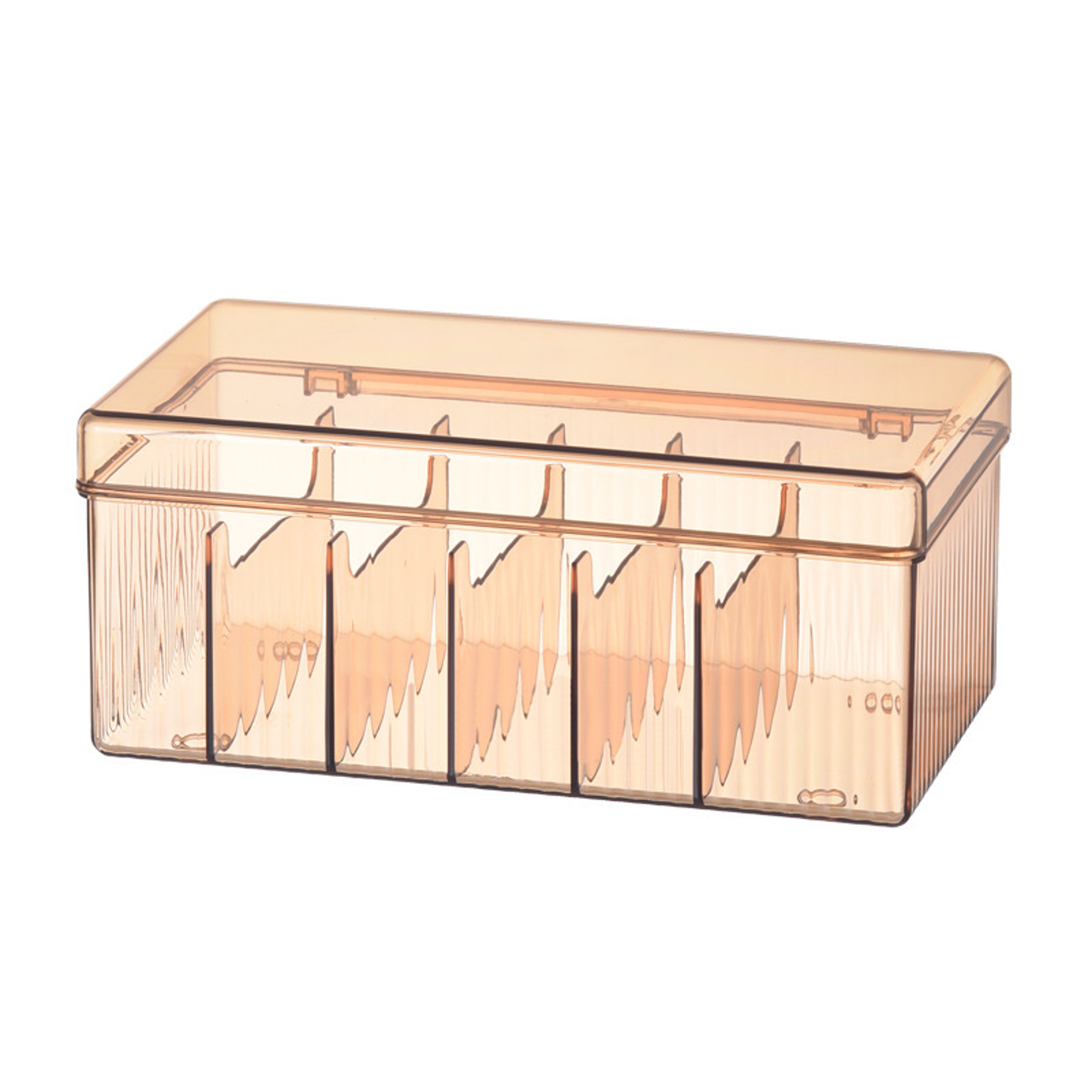 Acrylic Eyelash Storage Box with Lid Transparent Lash Organizer for Makeup Supplies – view 7