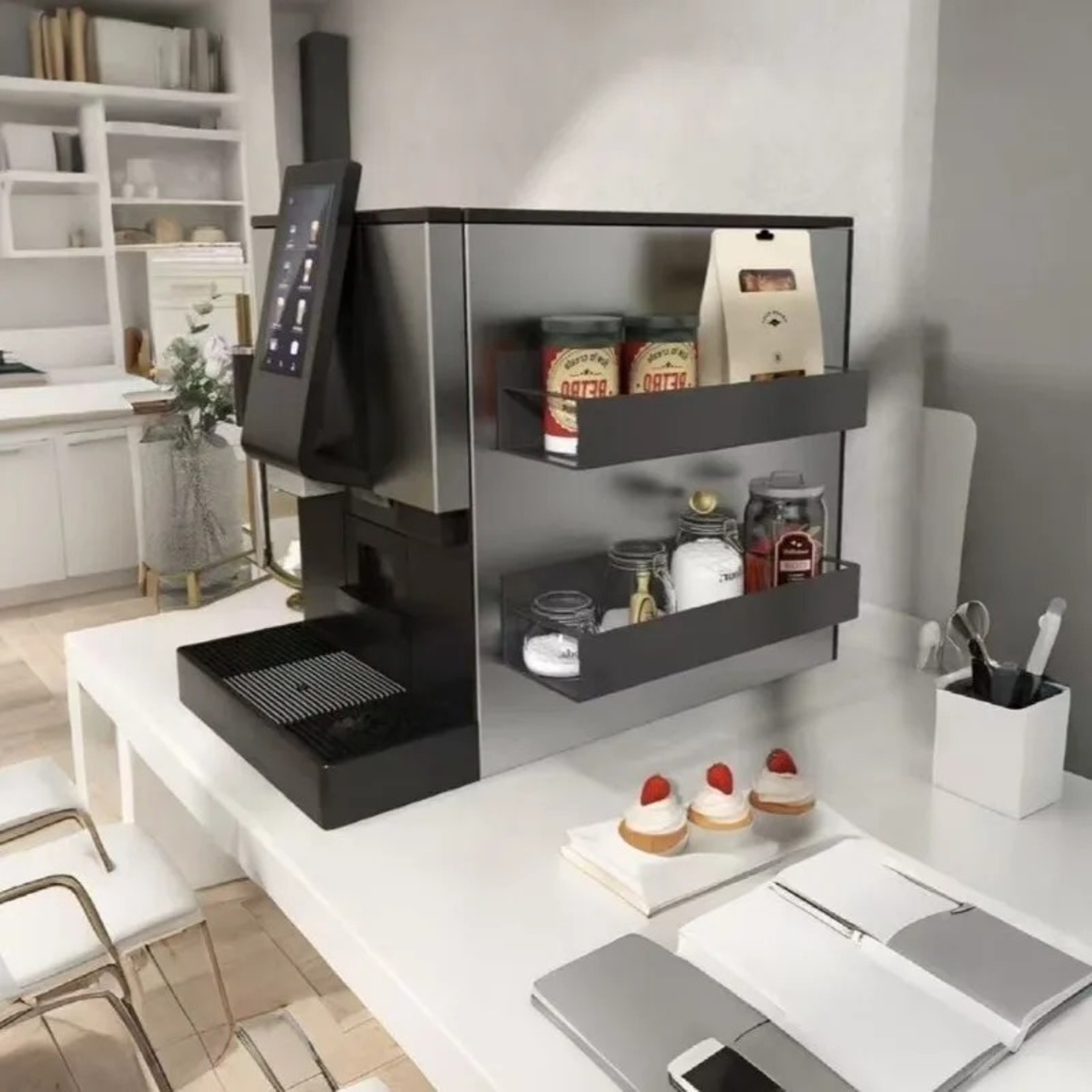 Magnetic Spice Rack for Refrigerator Space Saving Kitchen Organizer Shelf – view 6