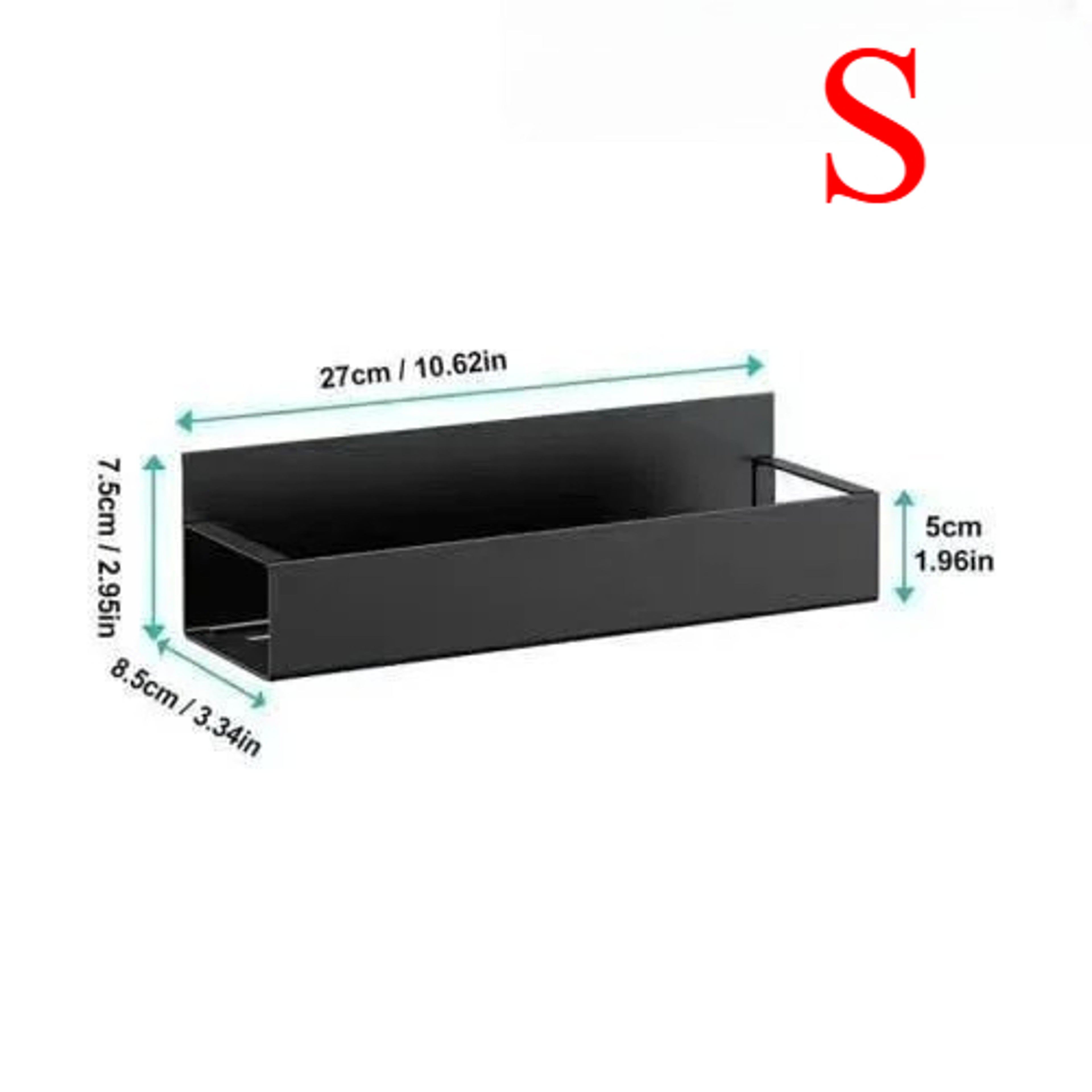 Magnetic Spice Rack for Refrigerator Space Saving Kitchen Organizer Shelf – view 7
