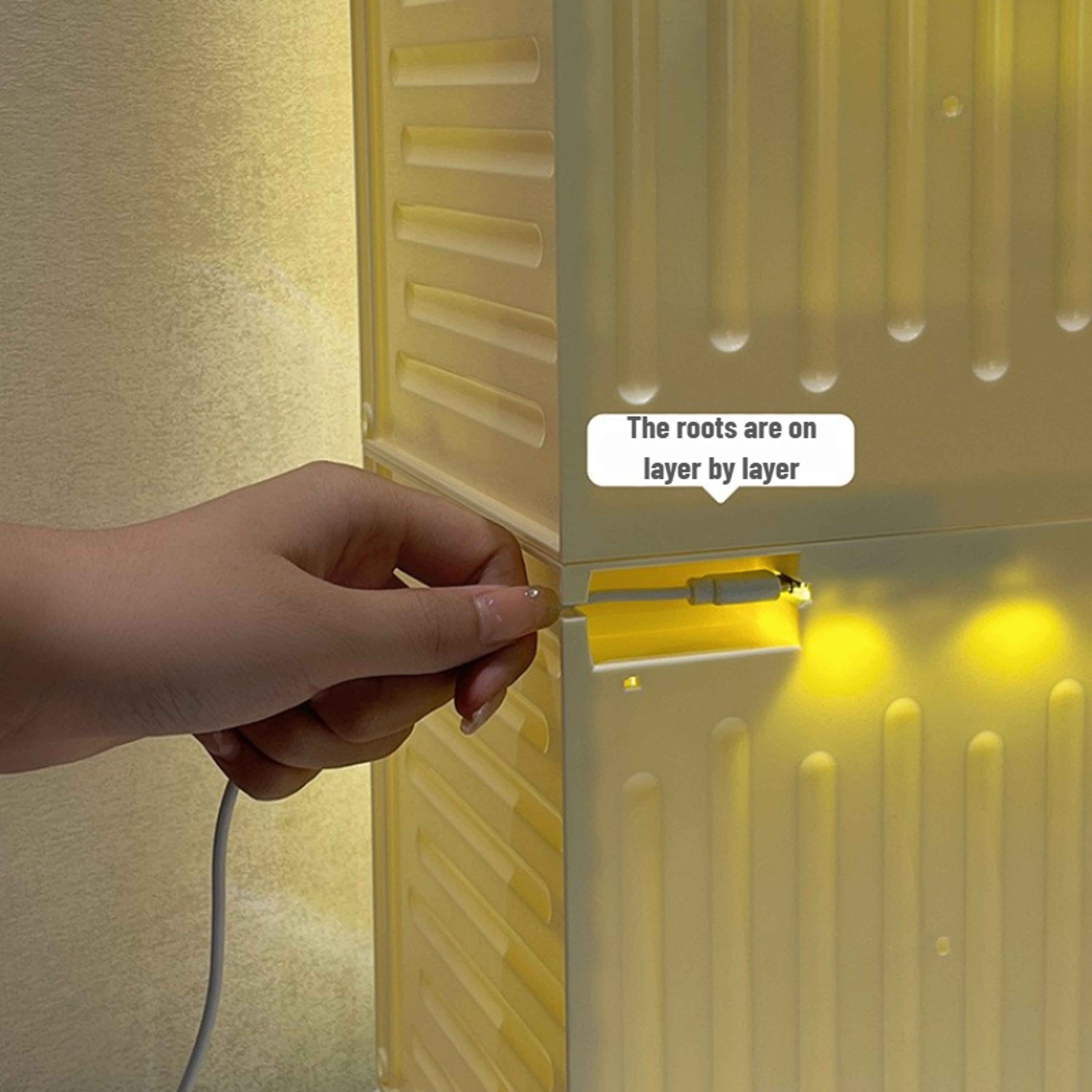 Voice Activated LED Acrylic Display Case Stackable Collectible Organizer – view 3
