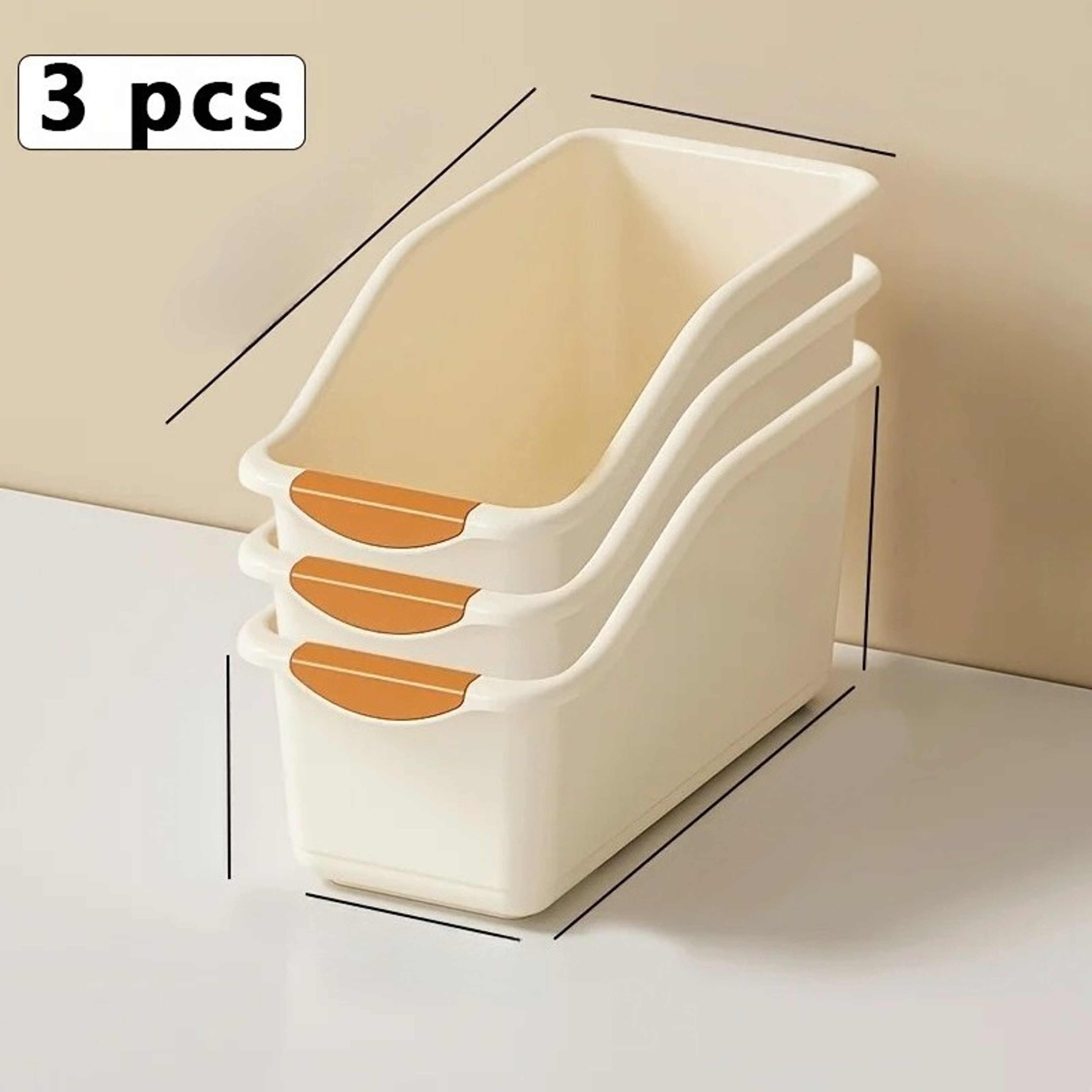 Space Saving Stackable Storage Bins For Kitchen Bathroom And Home Organization 7