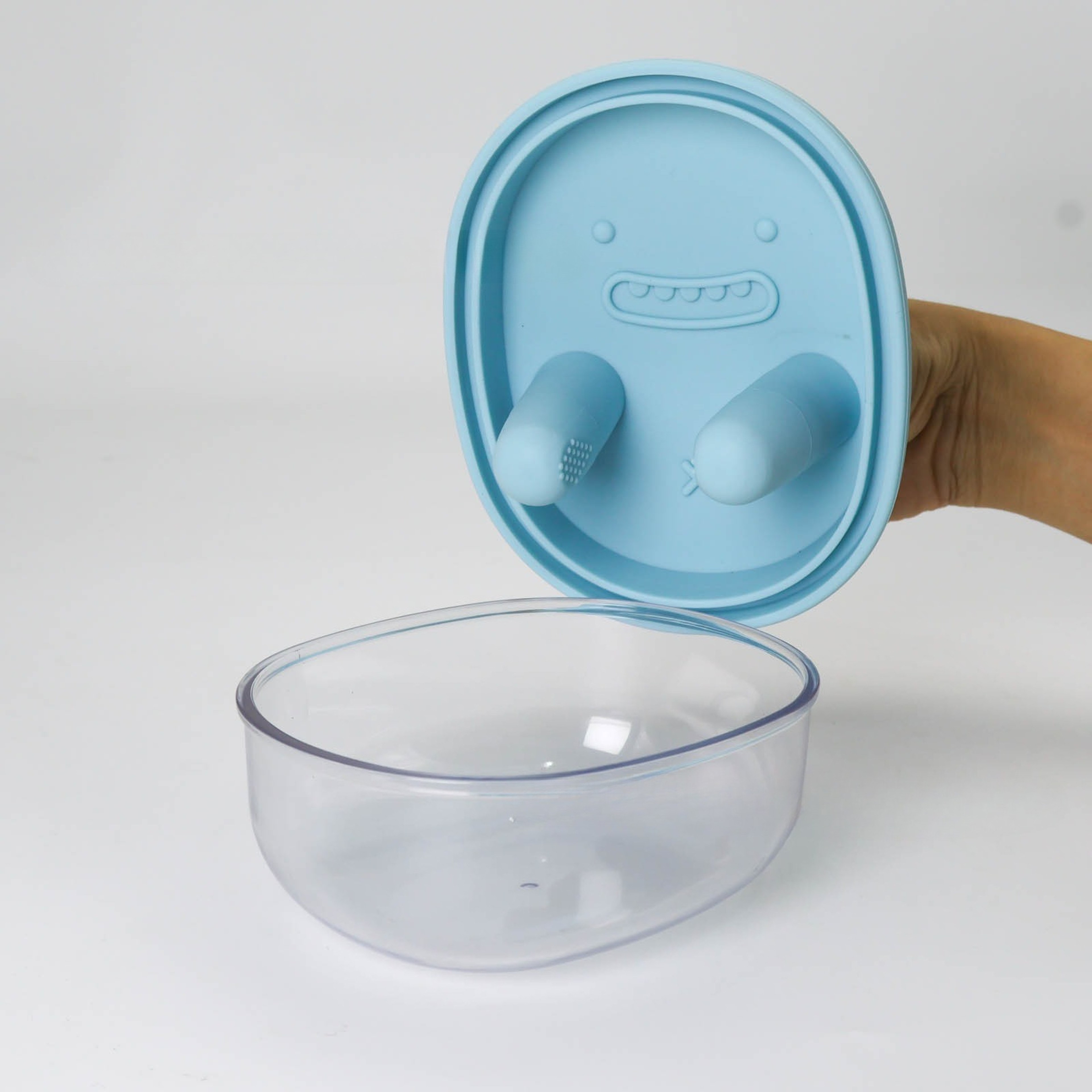 Portable Camping Snack Storage Box with Silicone Lid for Cookies and Kitchen Organization – view 7