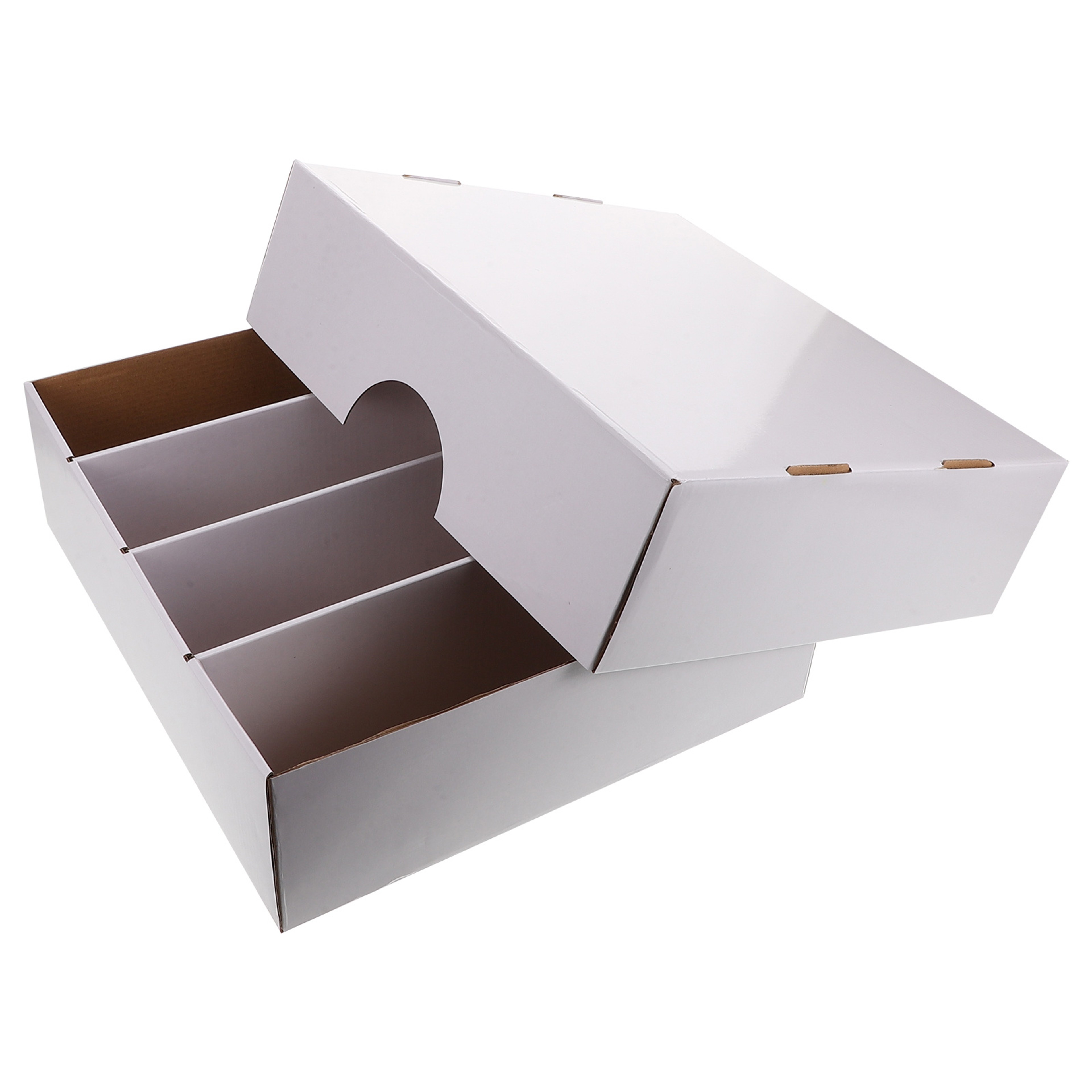 Large Capacity Trading Card Storage Box with Dividers for Sports Cards – view 2