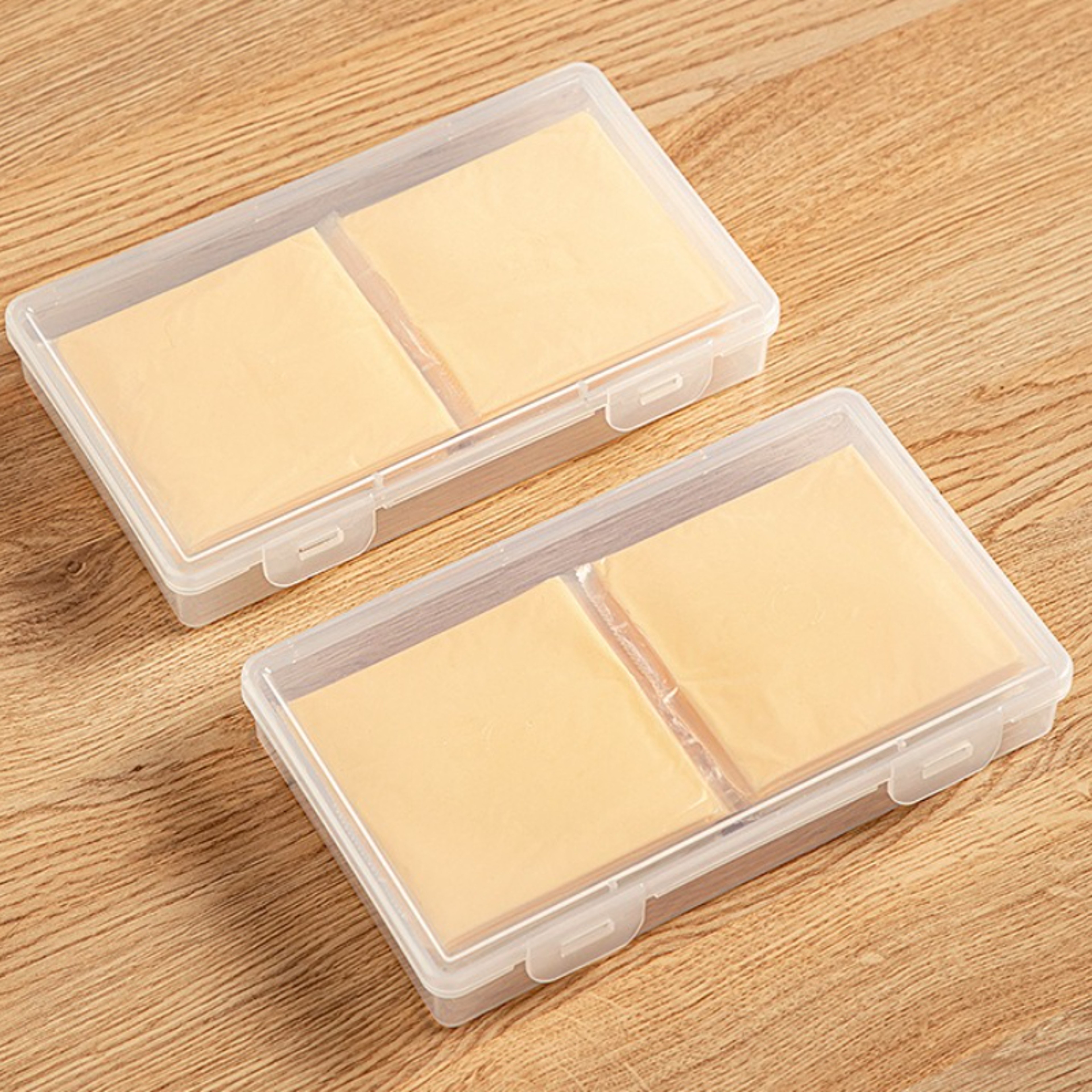Airtight Cheese Storage Box With Flip Lid Fridge Organizer 5