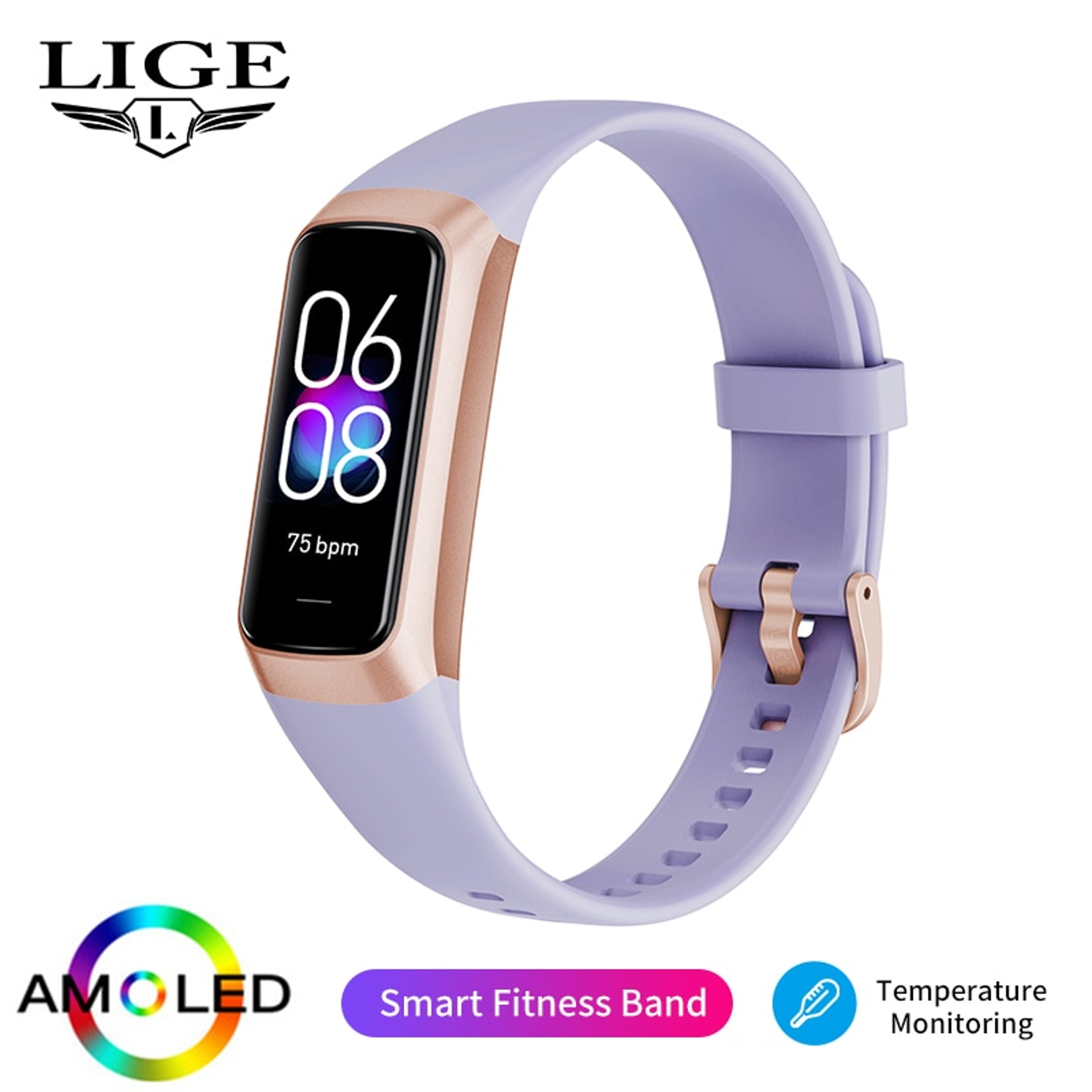 Smart Fitness Tracker Watch With Heart Rate SpO2 Monitoring And IP67 Water Resistance 6