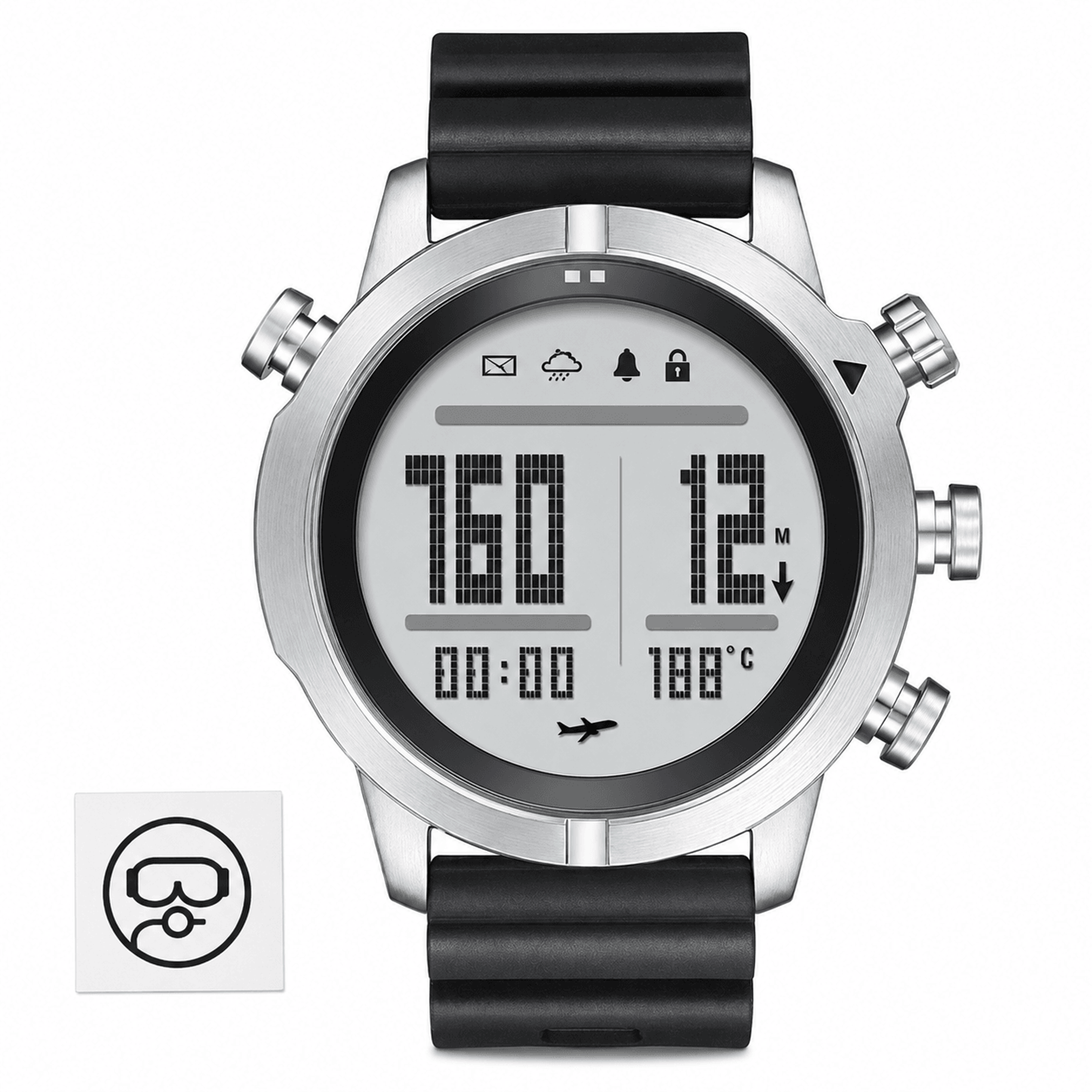 Professional Diving Computer Watch With NDL Compass Altimeter And Barometer 0