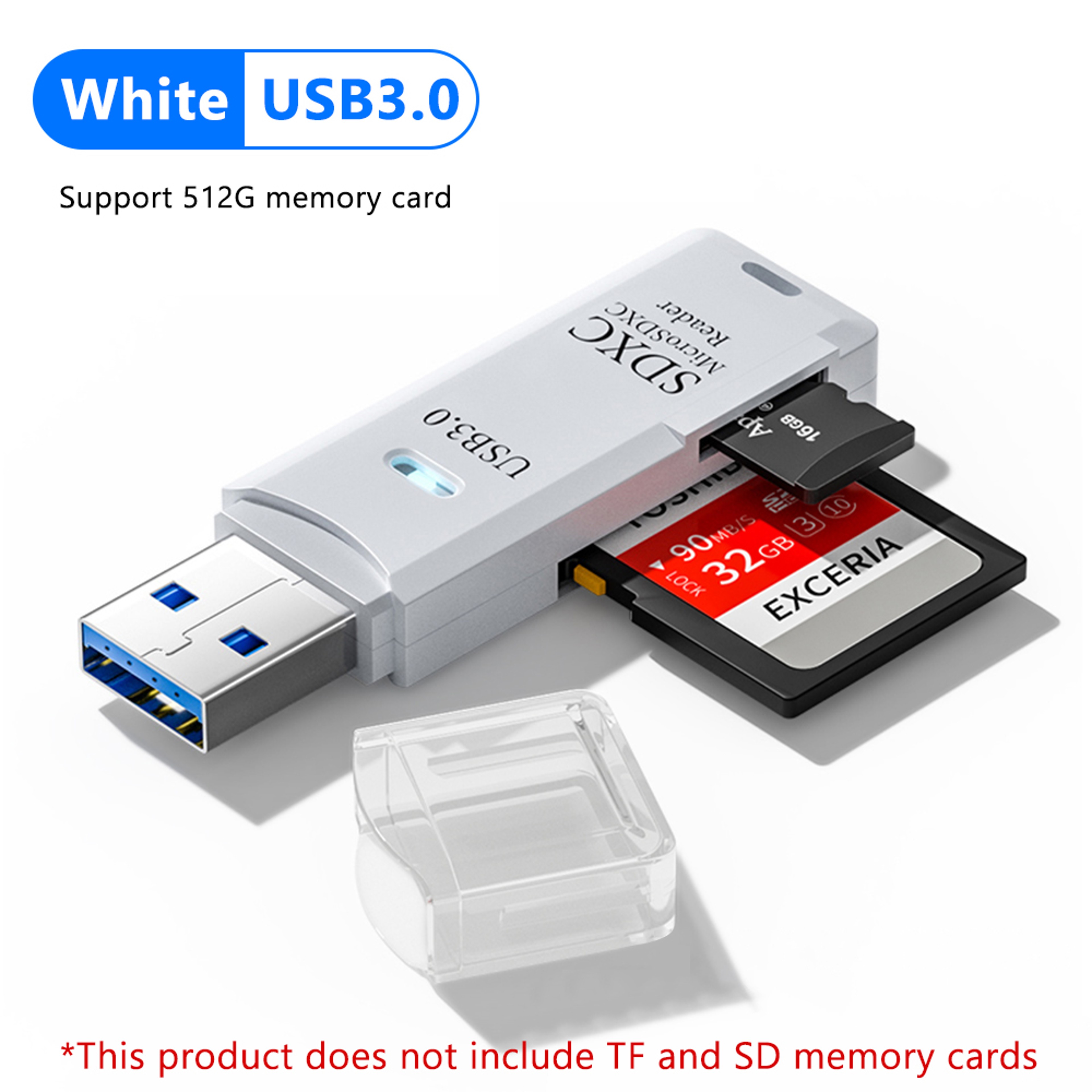 Card Reader High Speed SD And Micro SD Memory Card Adapter 6