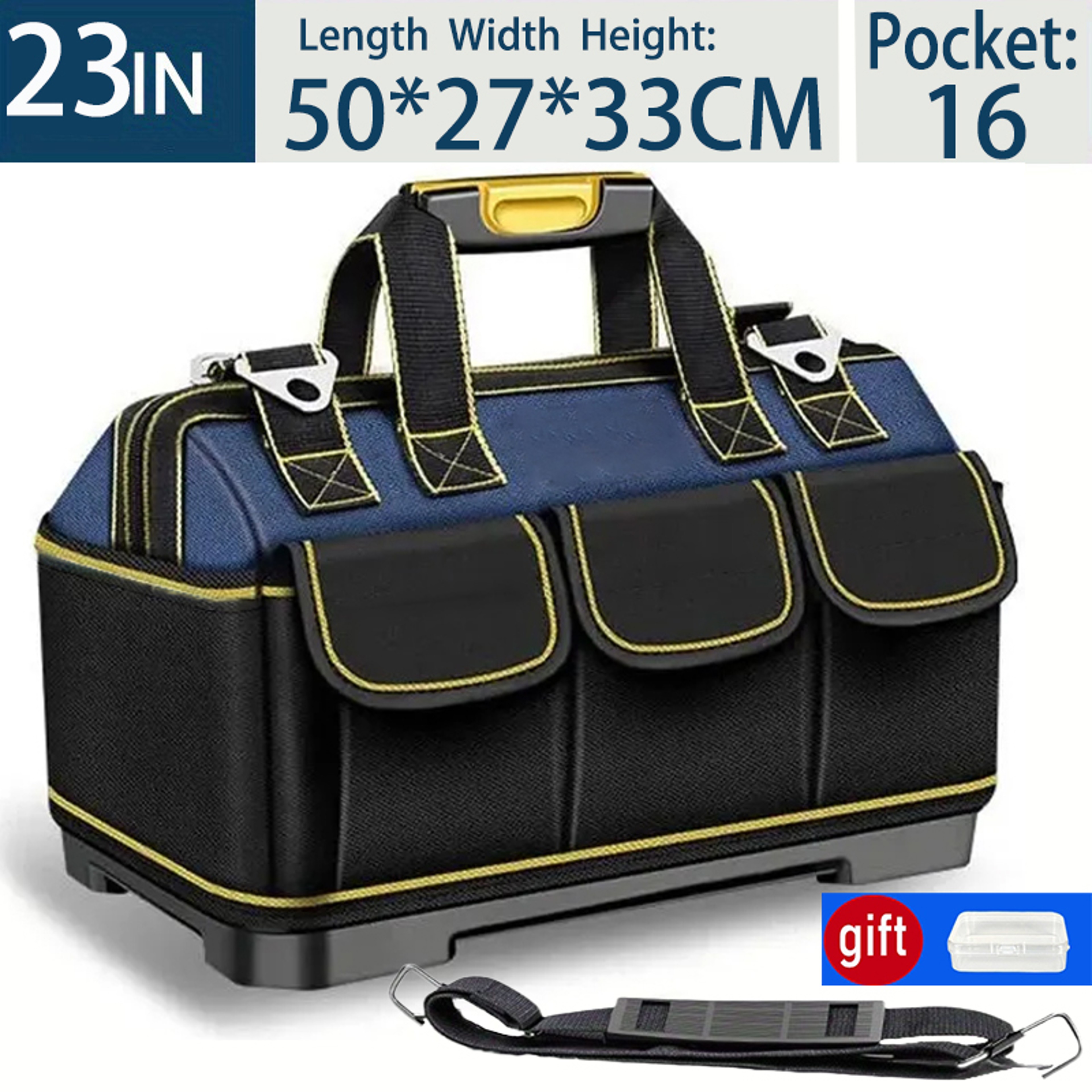 Heavy Duty Waterproof Tool Bag Large Capacity Electrician Tool Organizer – view 10