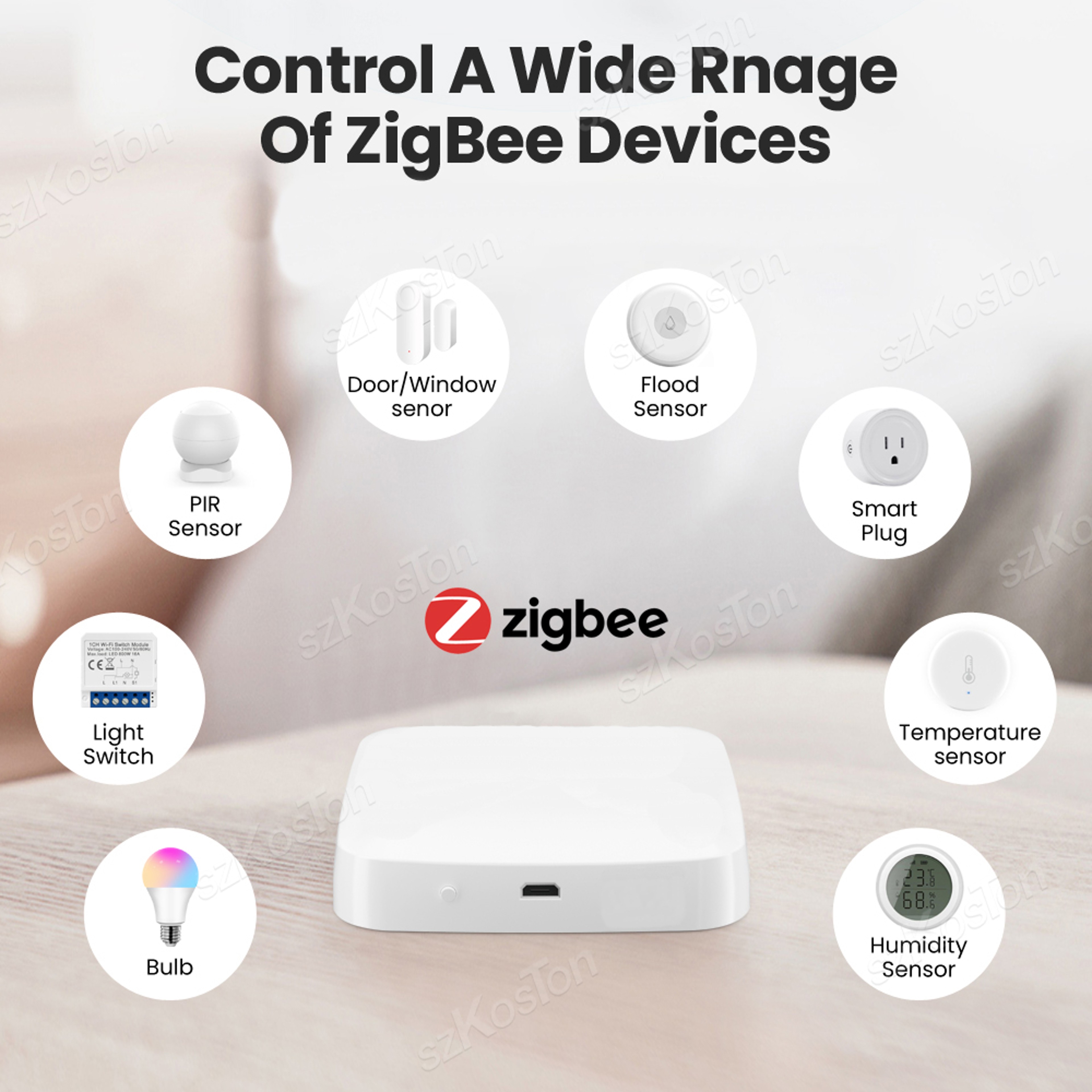 Tuya Smart Home Hub Zigbee Gateway Bluetooth Mesh Bridge For Alexa Google Home 2