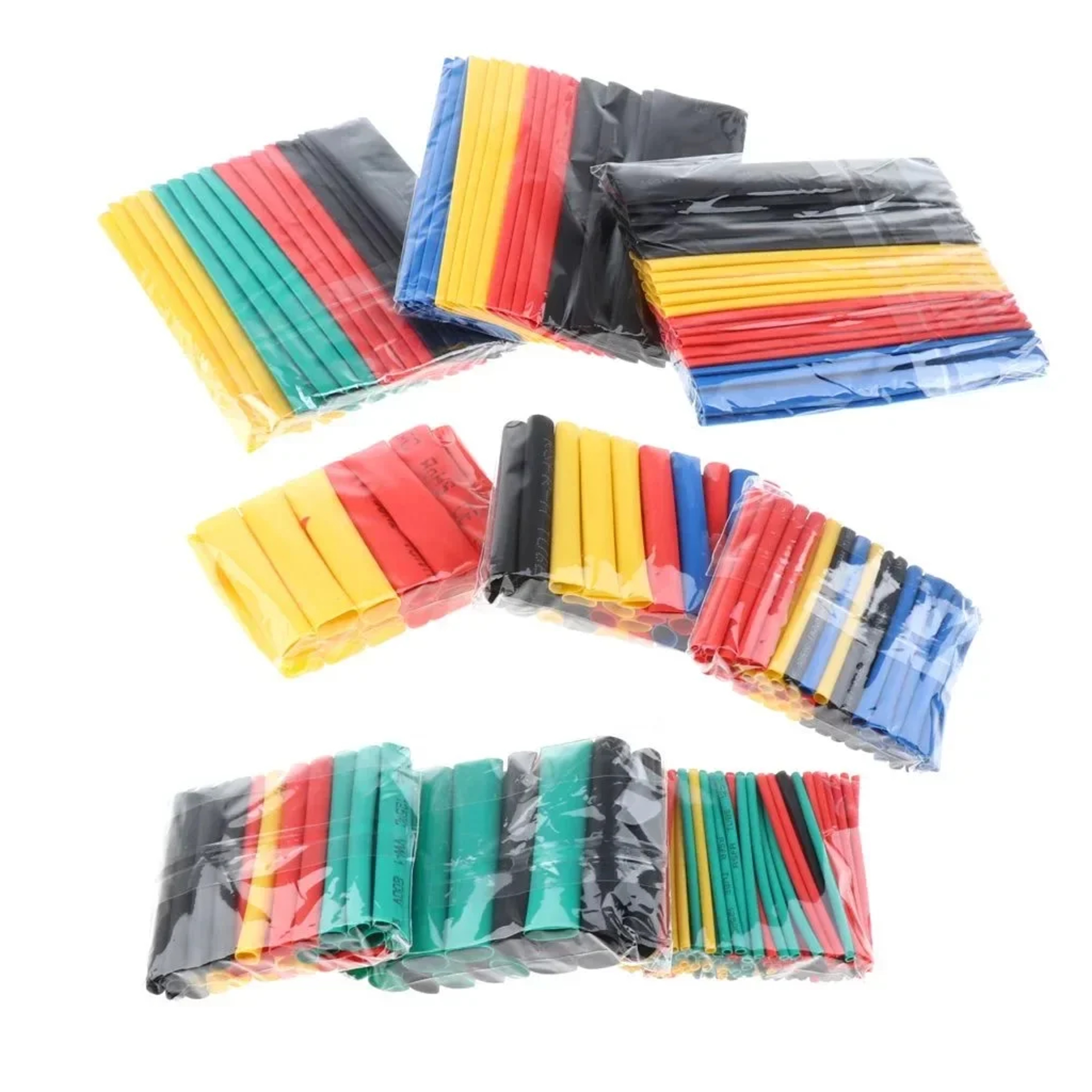 Heat Shrink Tubing Kit 21 Flame Retardant Wire Insulation And Cable Protection Sleeves 5
