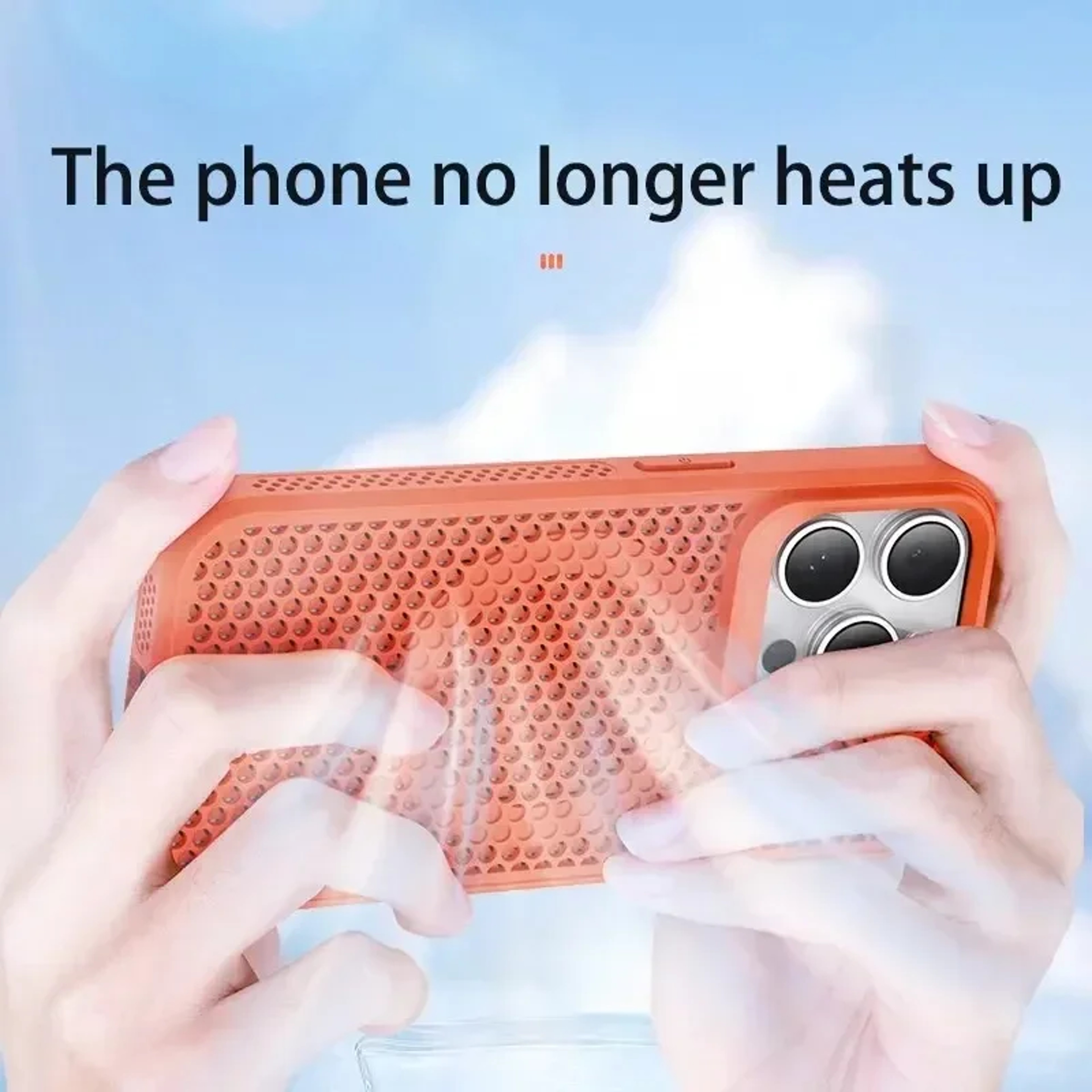 CoolFlow MagSafe Heat Dissipation IPhone Case With Breathable Hard Back 4