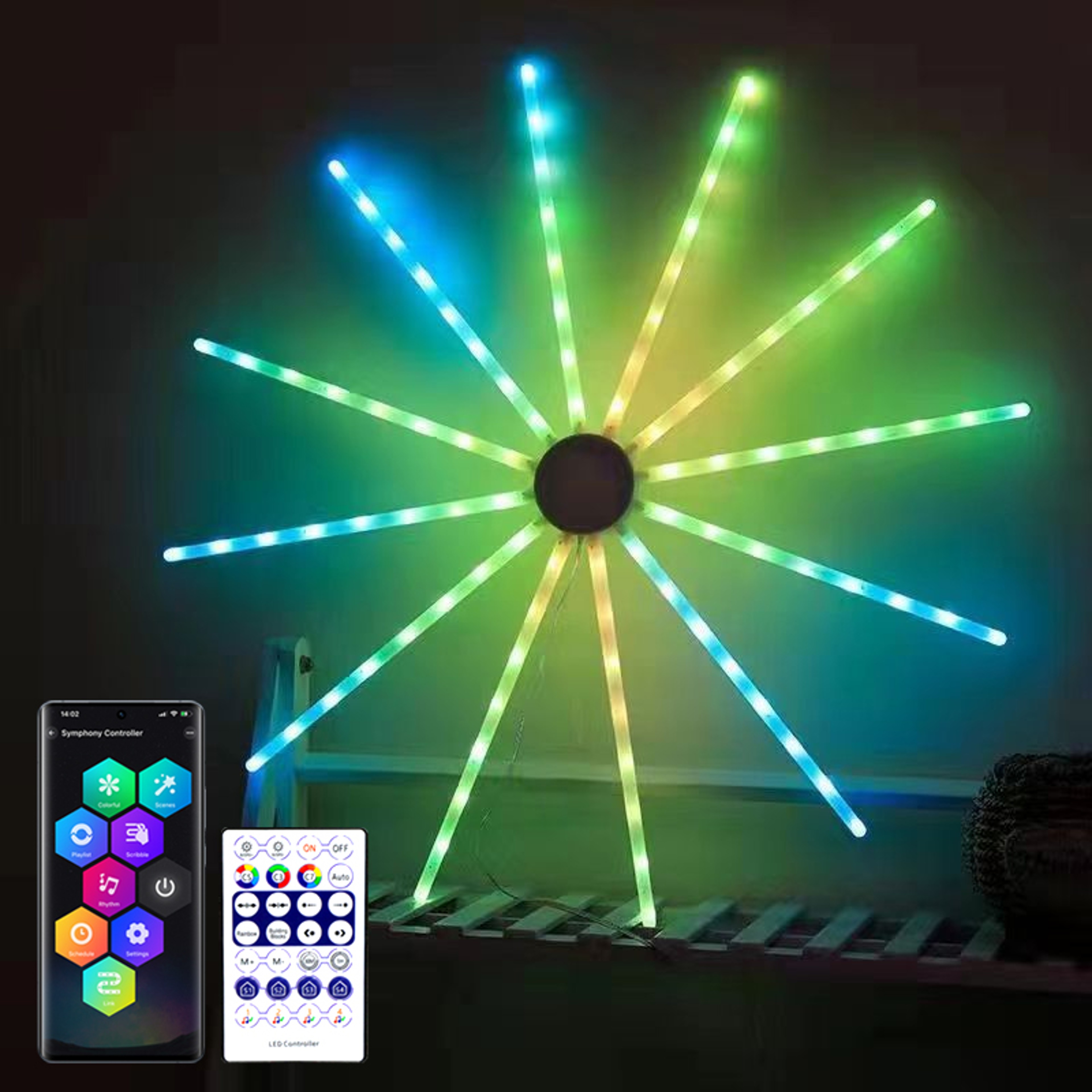 Smart LED Branch Lights With Bluetooth App And Remote Control 7