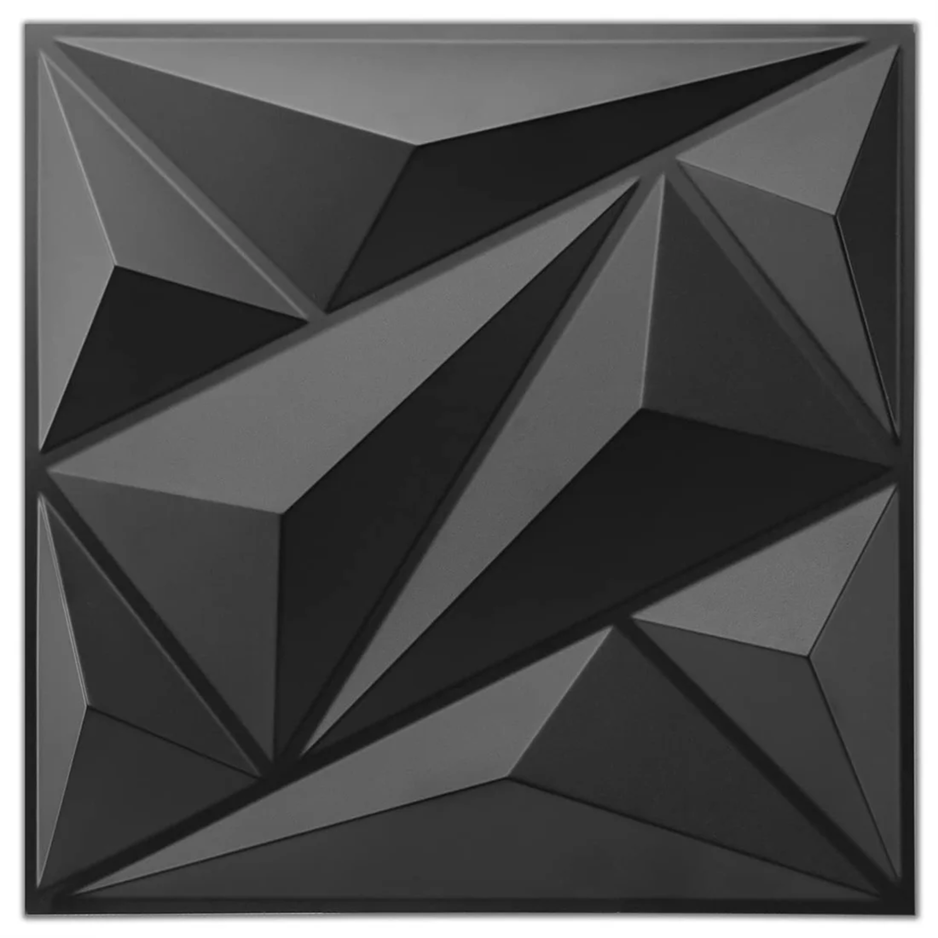 Diamond 3D Wall Panels Waterproof PVC Textured Wall Decor 10 Piece Set 13