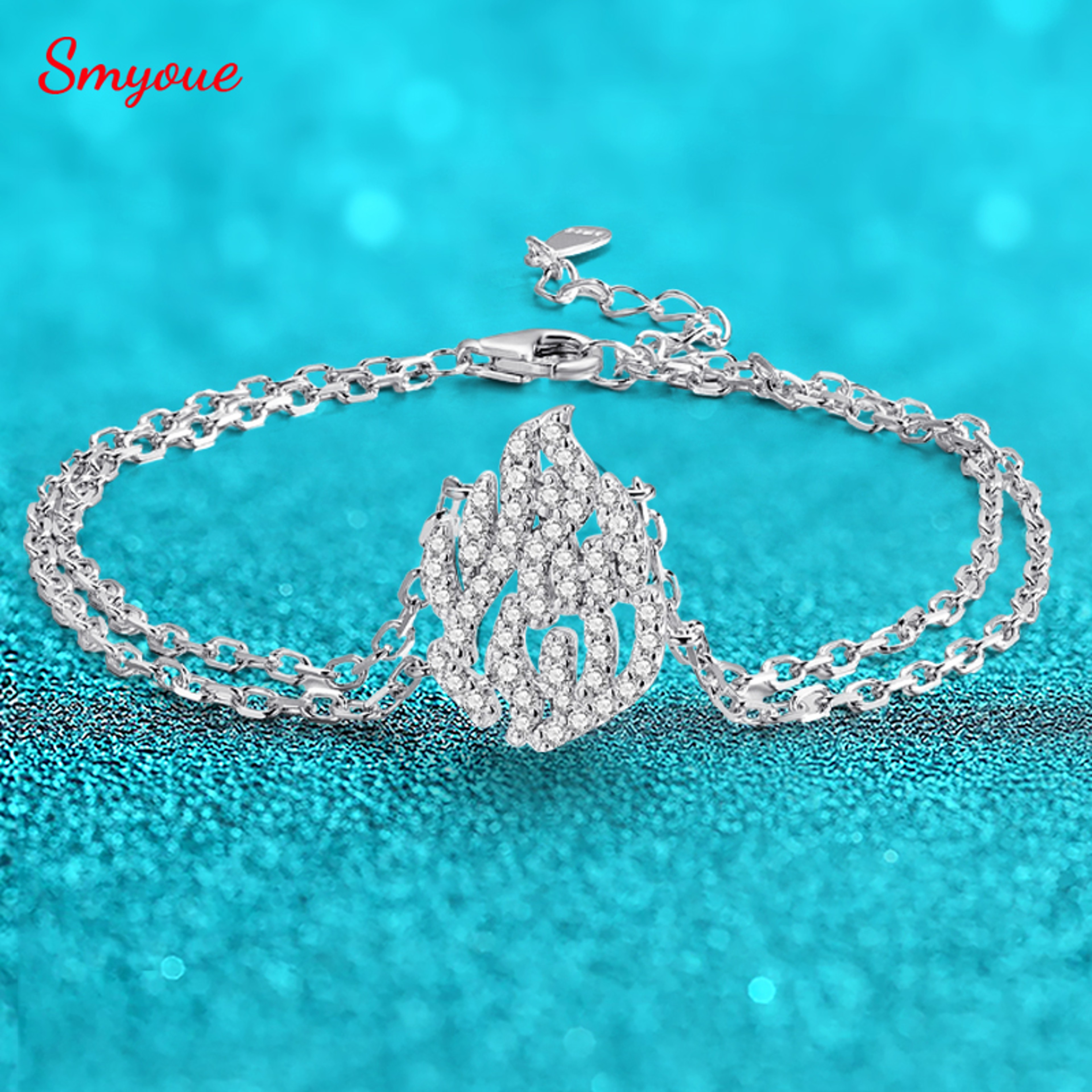 D Color VVS1 Moissanite Tennis Bracelet In S925 Sterling Silver 1