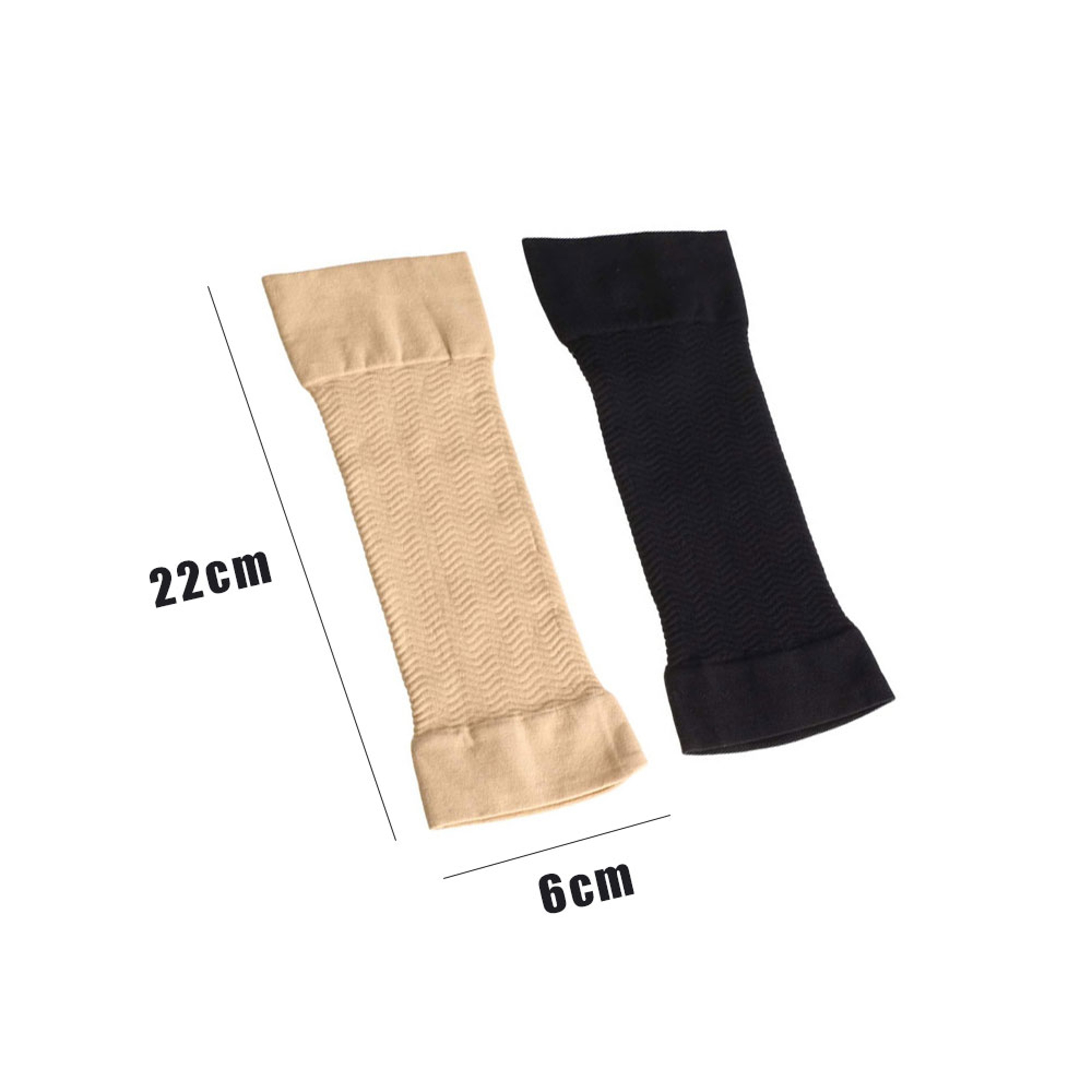 2Pcs Upper Arm Shaper Compression Sleeves For Smooth Support 2