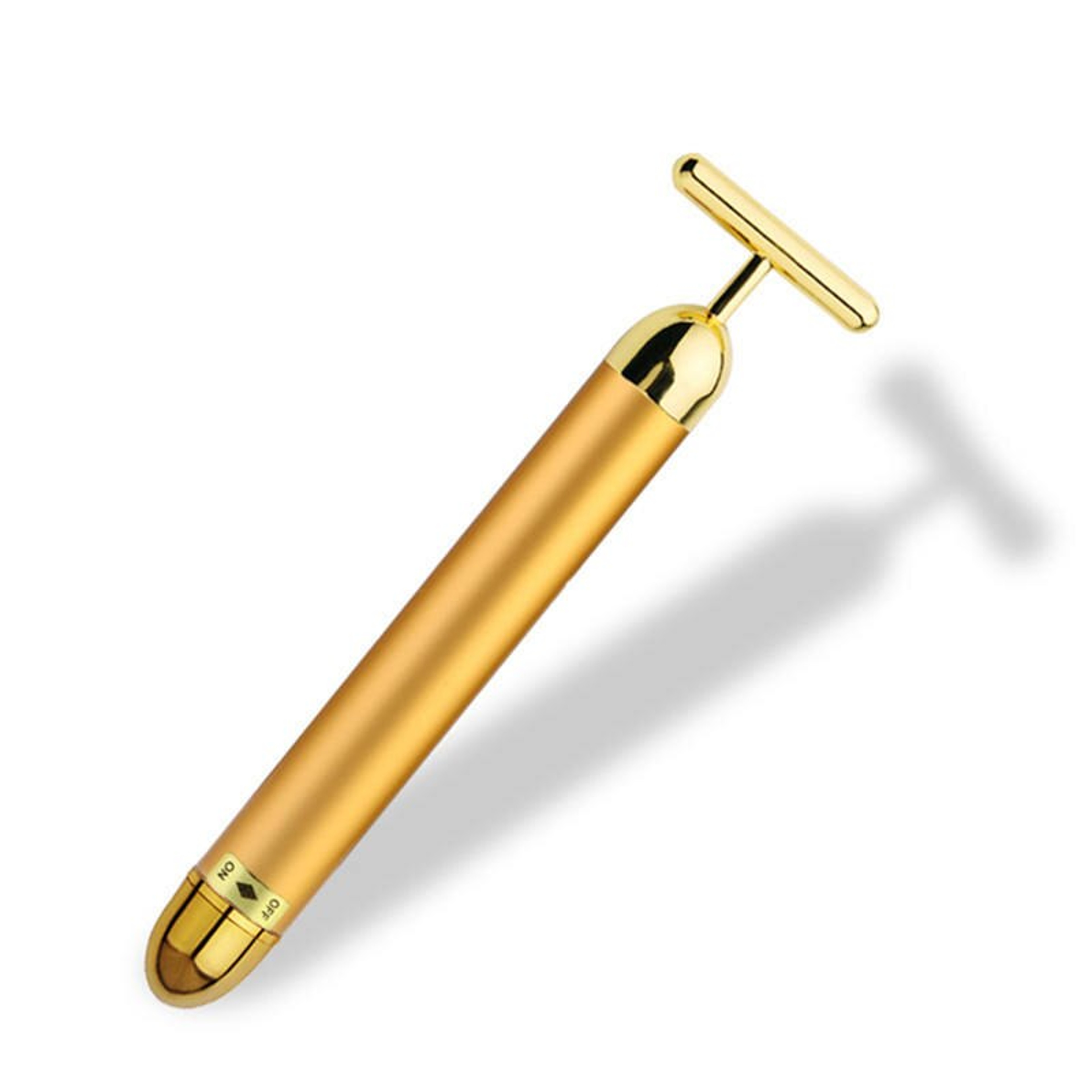 24K Gold Electric Facial Massager for Firming Depuffing and Face Contouring – view 1