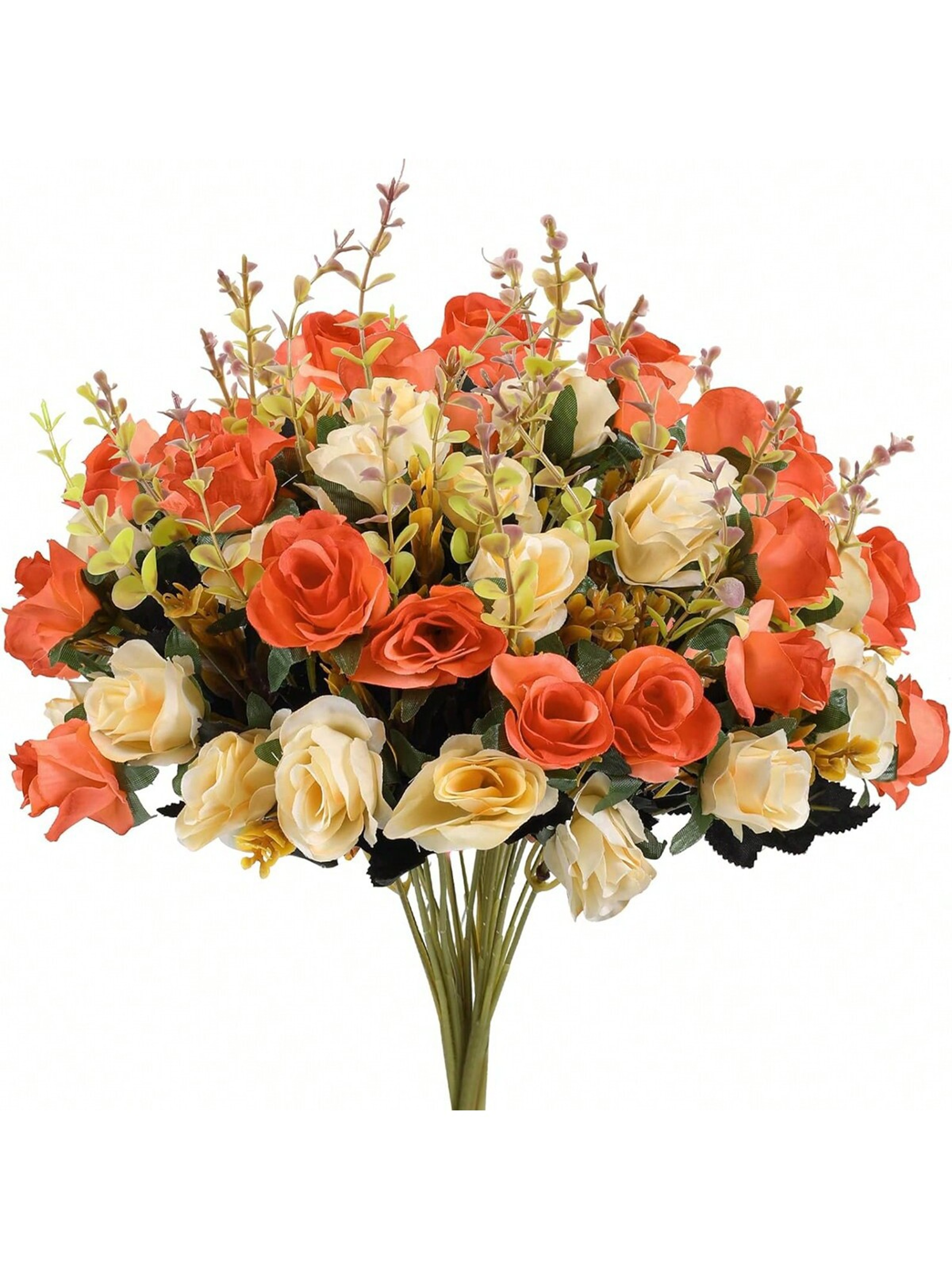 Silk Rose Artificial Flowers for Wedding Bouquets Home Decor and DIY Floral Crafts – view 12
