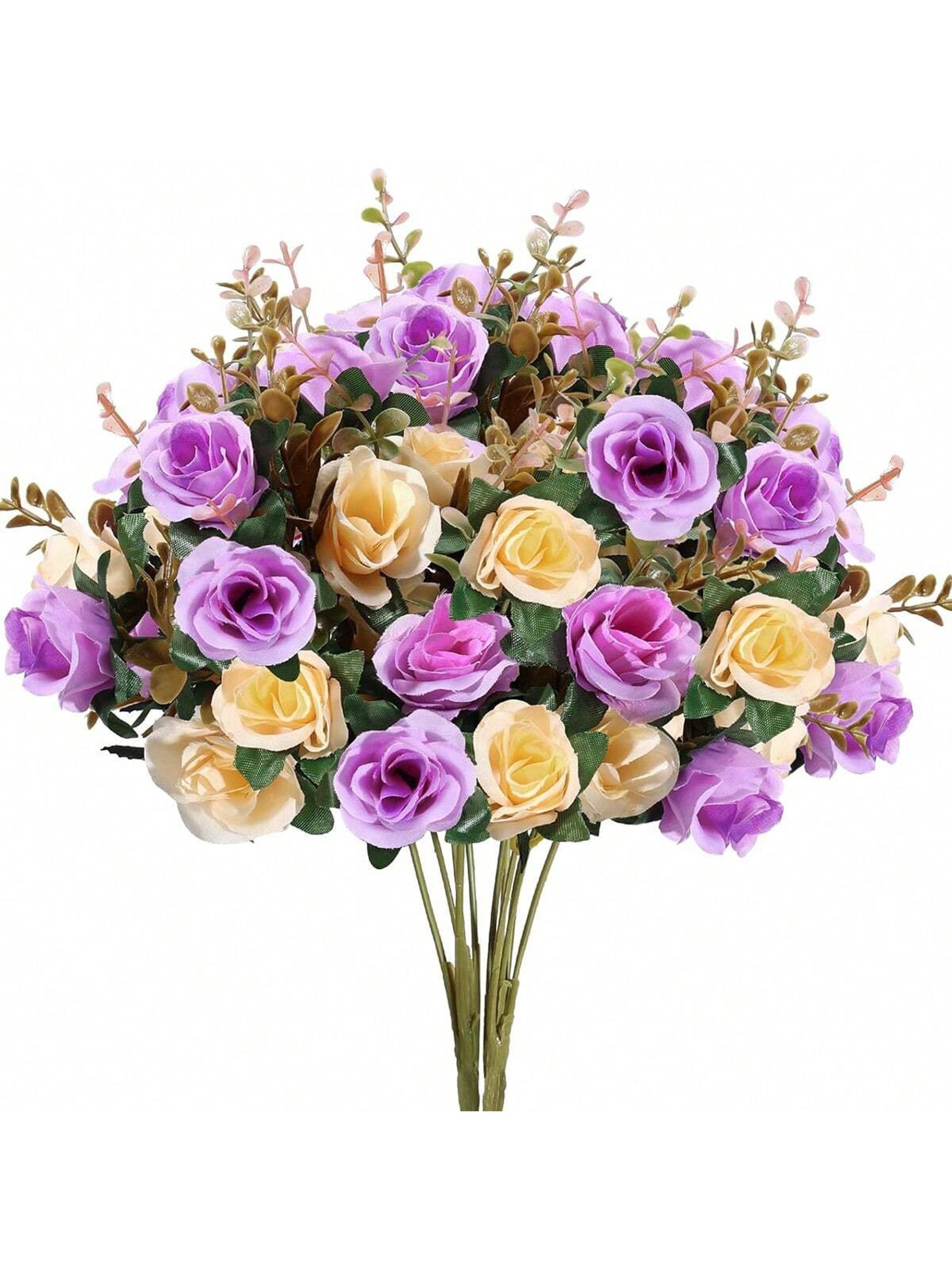 Silk Rose Artificial Flowers for Wedding Bouquets Home Decor and DIY Floral Crafts – view 13