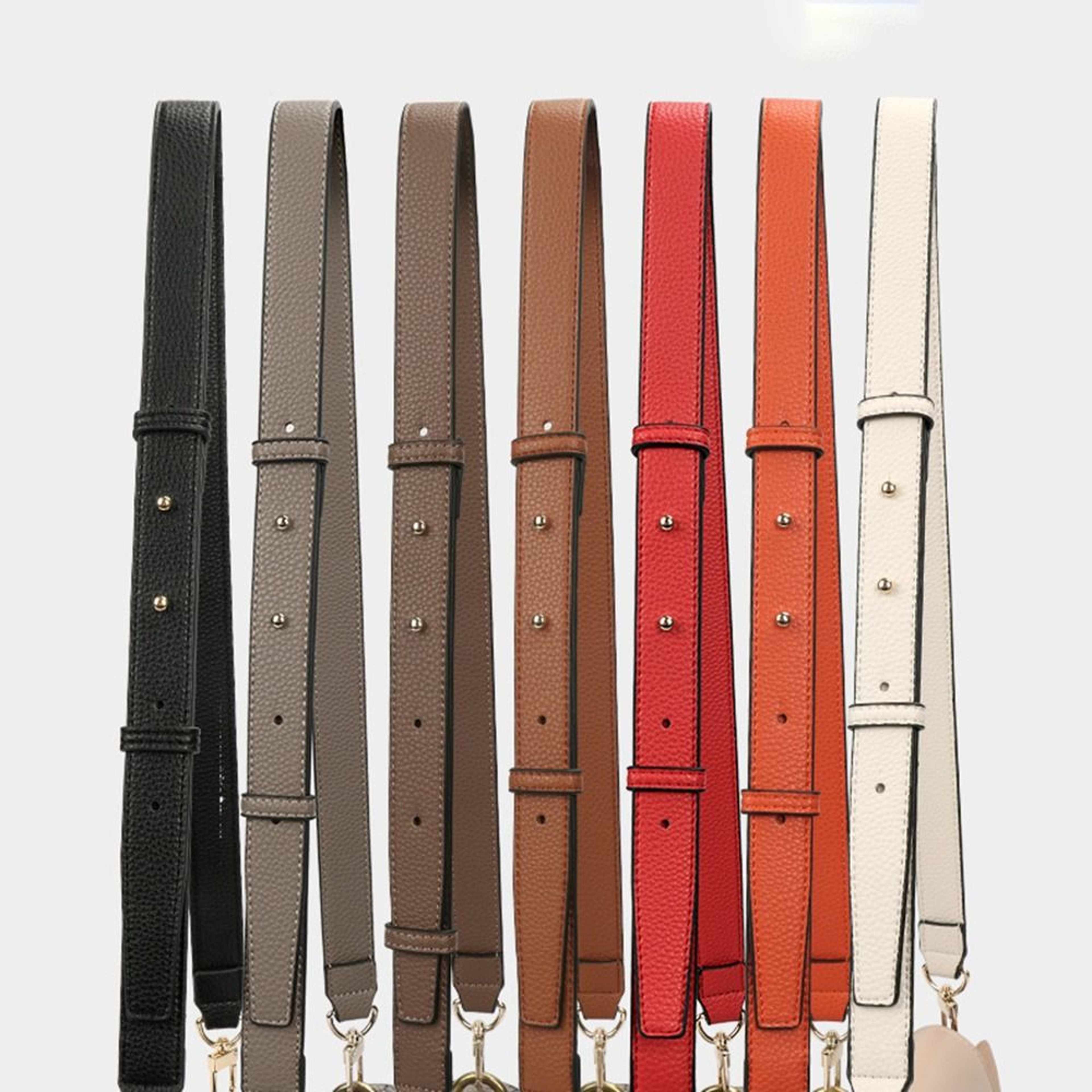 Genuine Leather Adjustable Replacement Bag Strap for Crossbody and Shoulder Bags – view 1