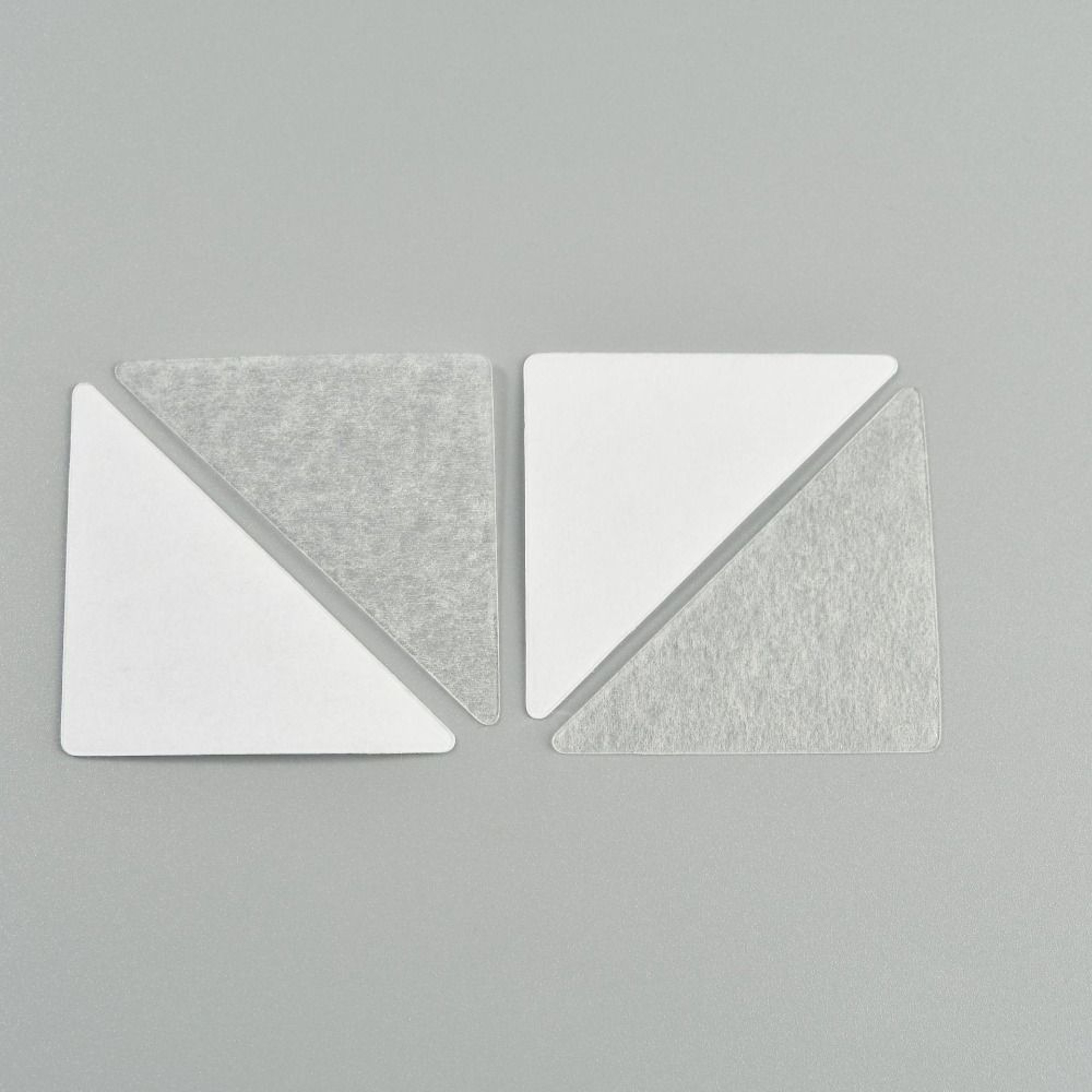 50PCS Self Adhesive Collar Stays Invisible Shirt Collar Support Pads 4