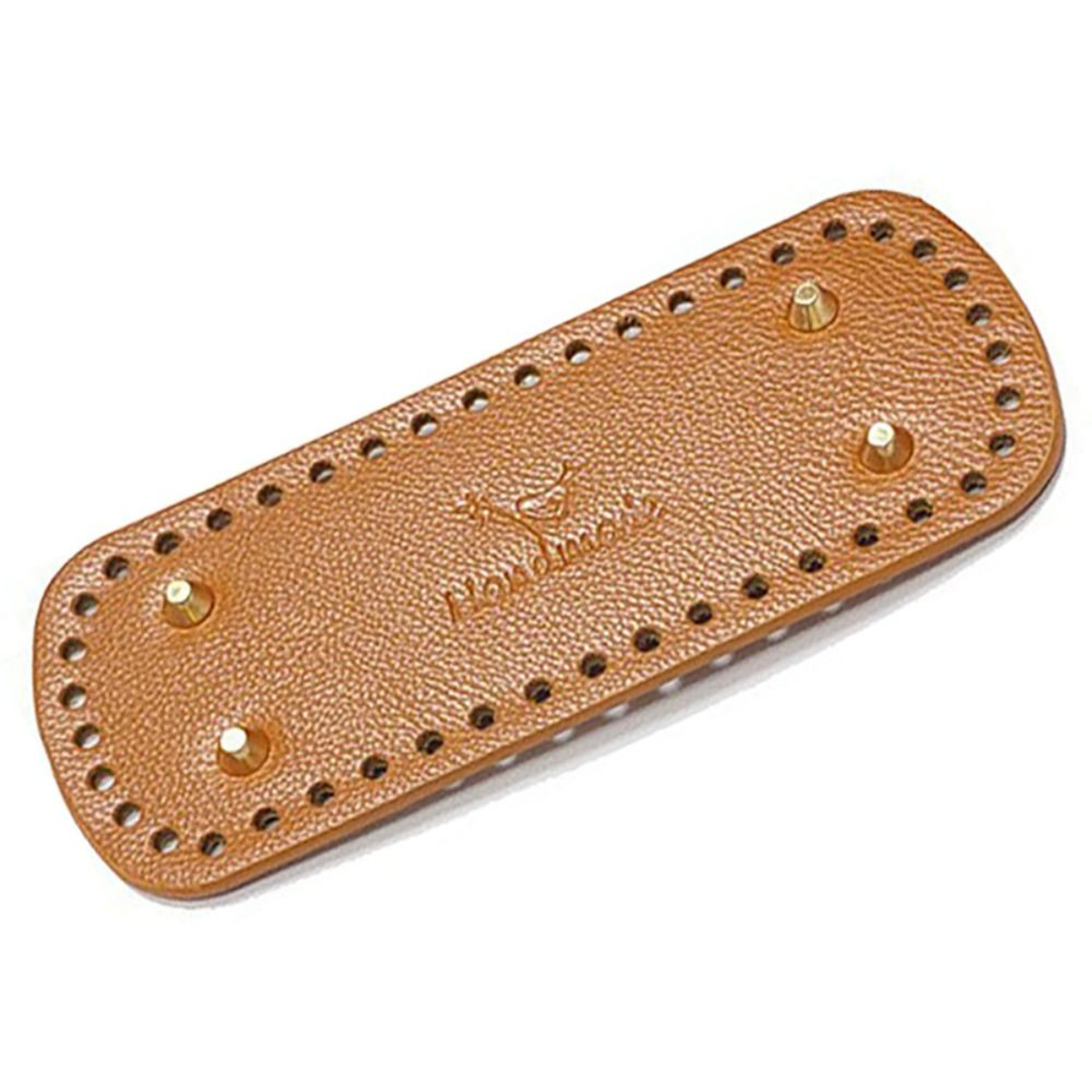 20cm PU Leather Crochet Bag Bottom Rectangle Base For DIY Handbags 0