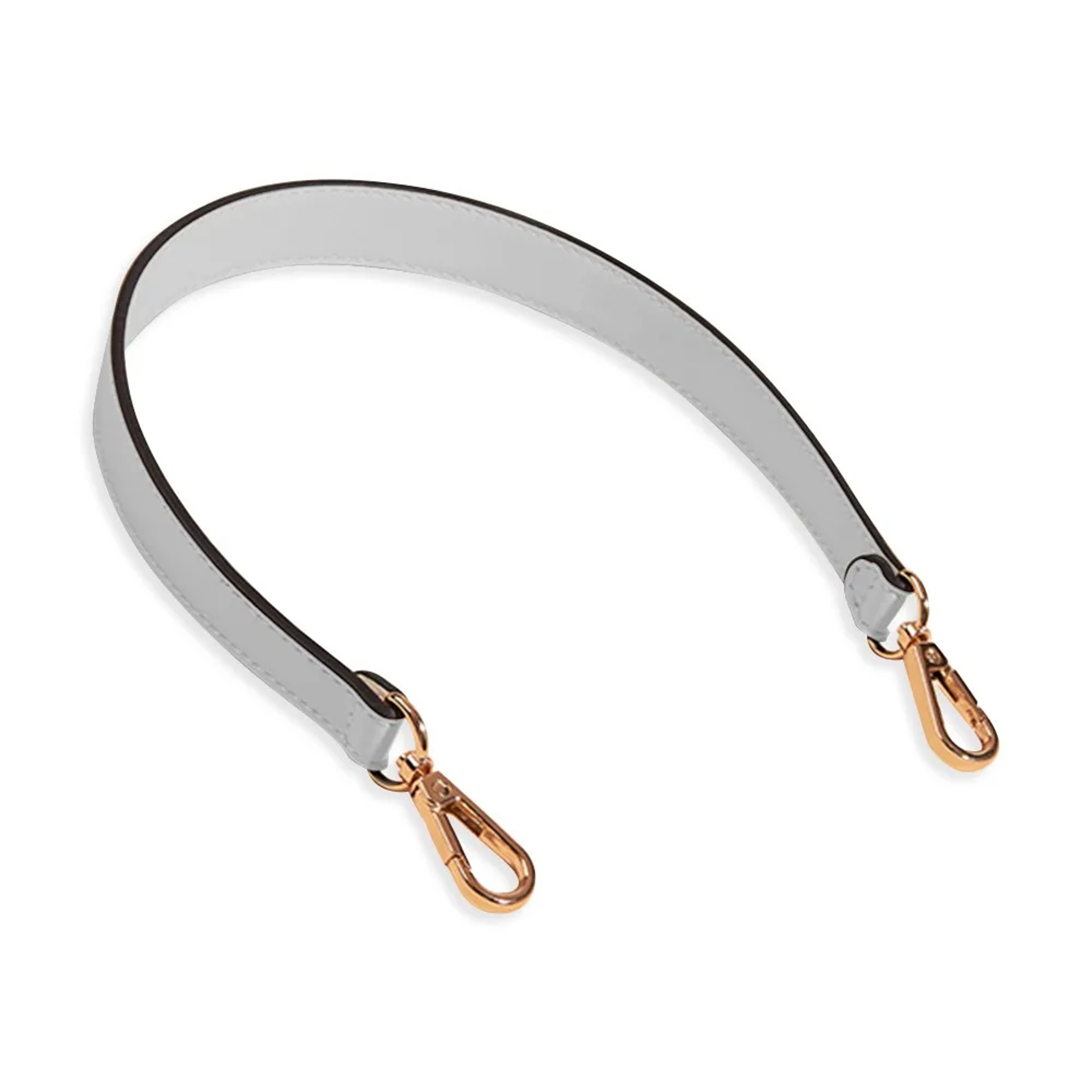 PU Leather Bag Strap Short Replacement Purse Strap with Gold Buckles – view 9