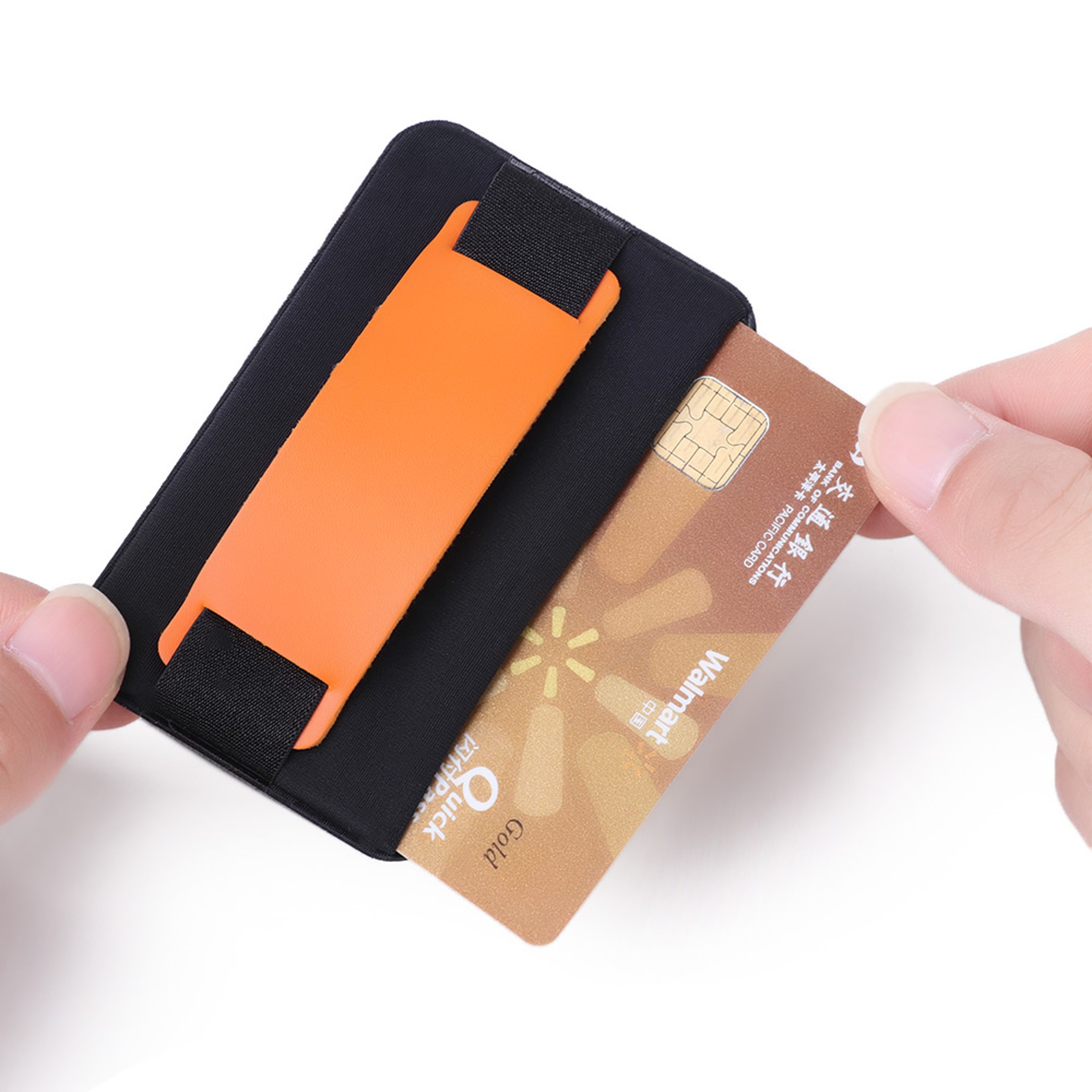 Universal Adhesive Phone Card Holder Wallet Pouch – view 4