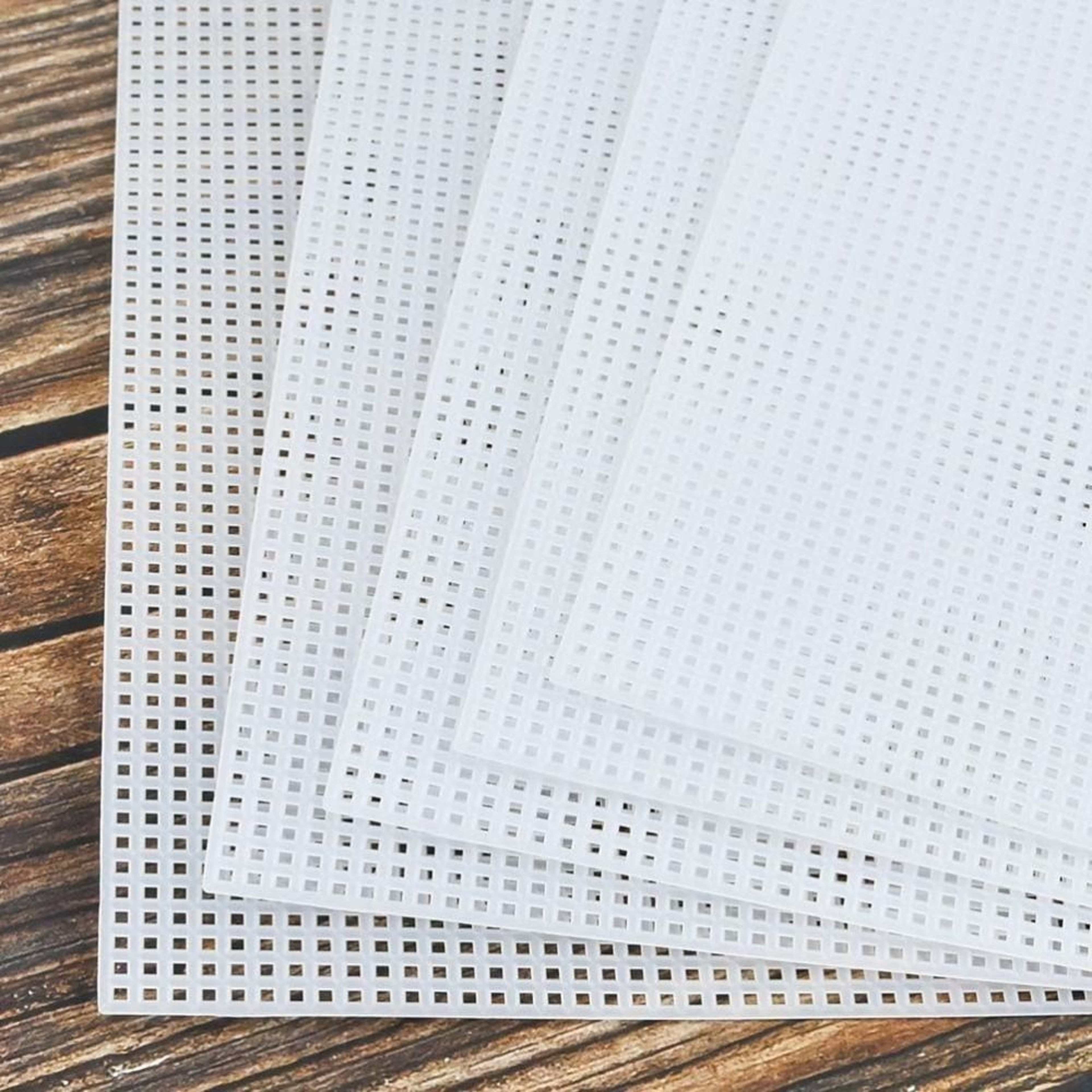 7 Count Plastic Canvas Sheet for Embroidery Crochet and DIY Crafts – view 2