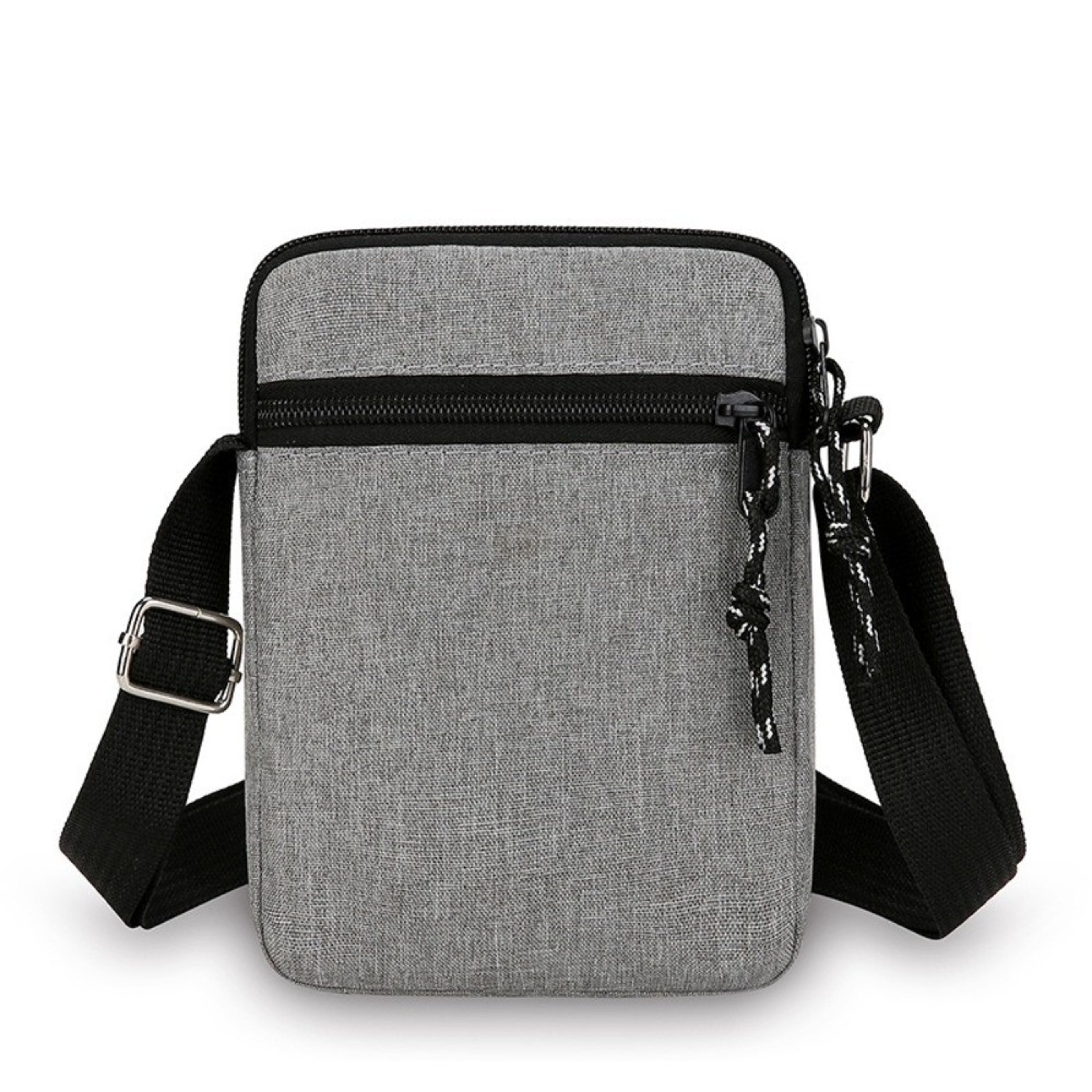 Compact Mens Crossbody Bag With Adjustable Strap And Multi Pocket Storage 6