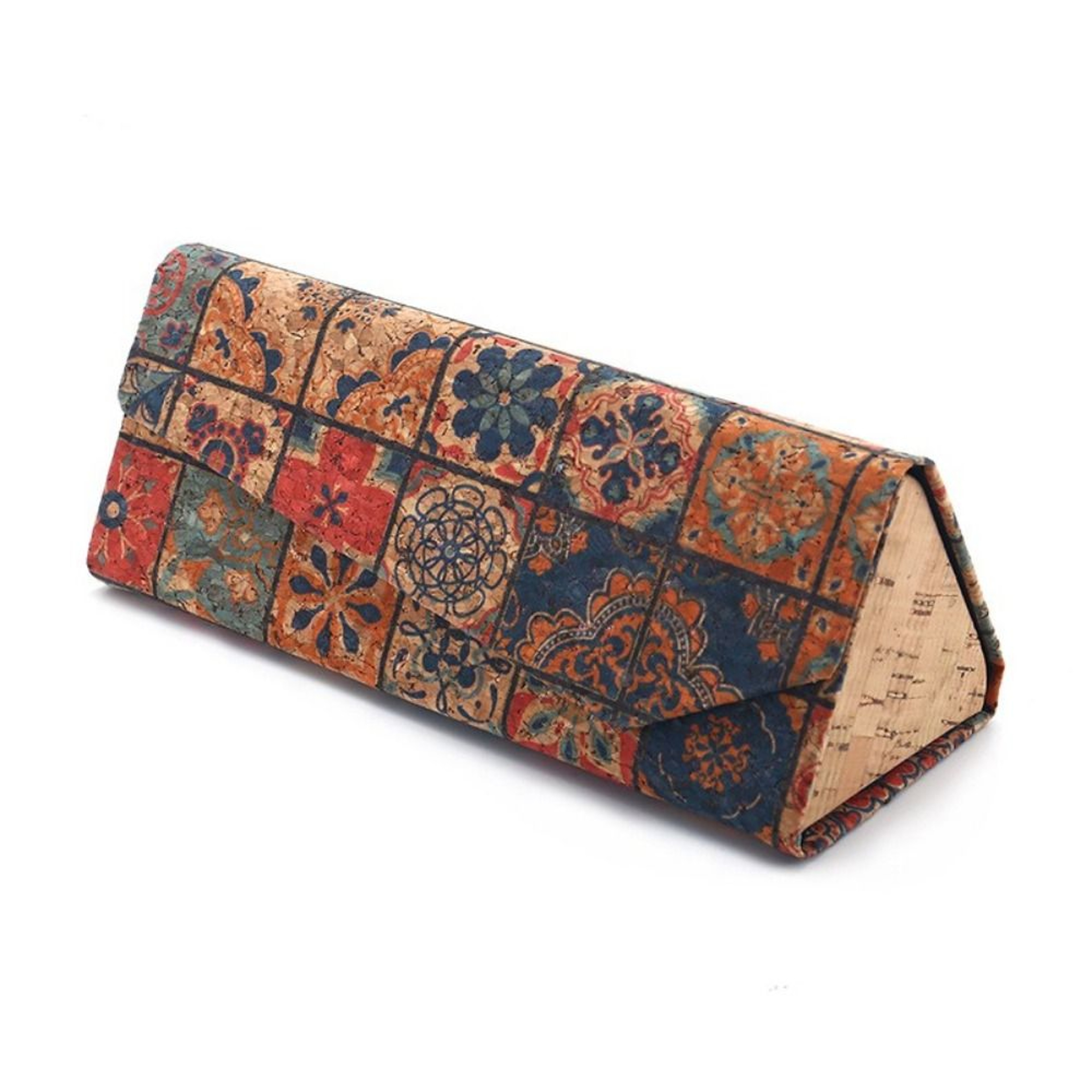 Retro Totem Folding Glasses Case Portable Sunglasses Case for Travel – view 1