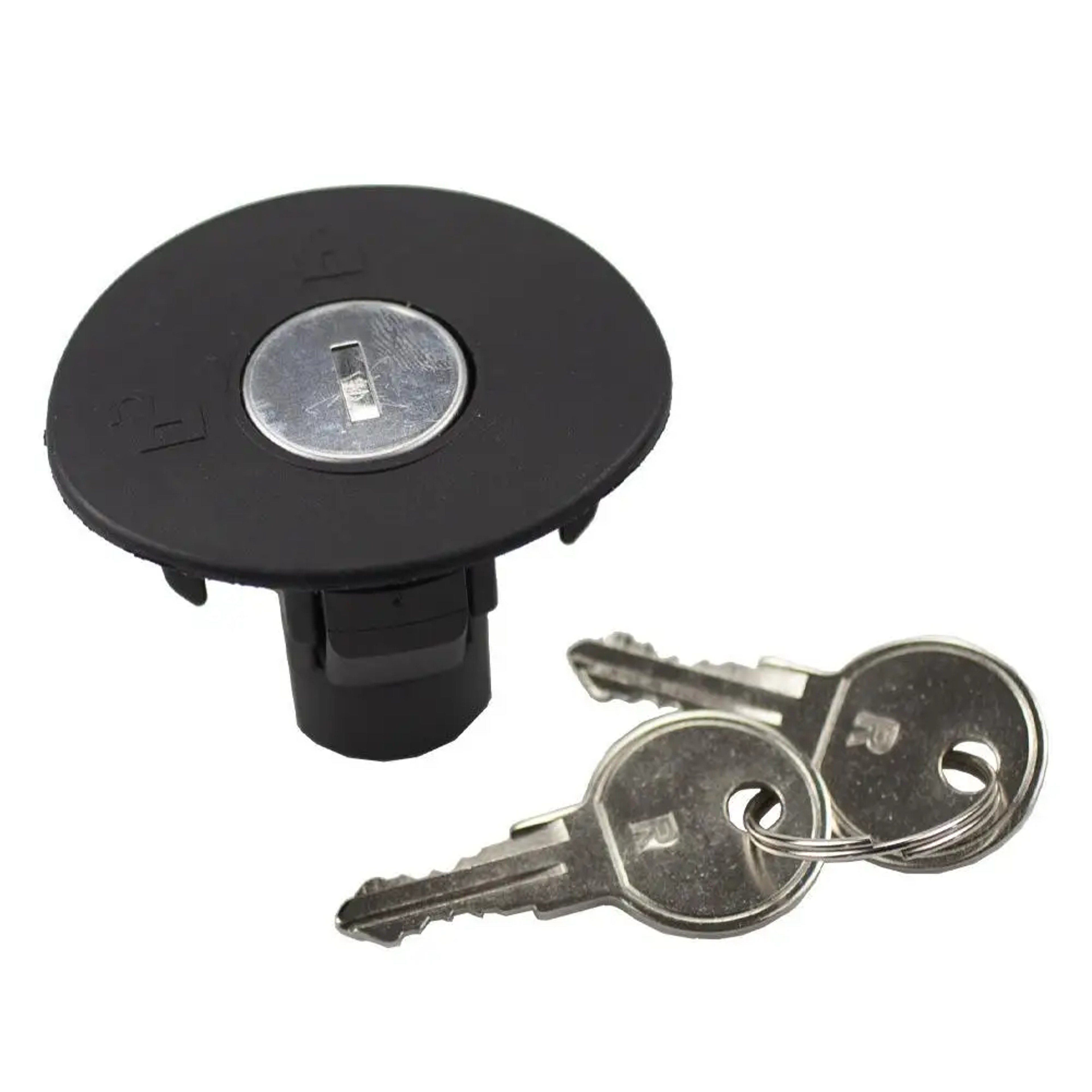 Locking Gas Cap Fuel Tank Plug With 2 Keys For Ford Lincoln Mercury Vehicles 0
