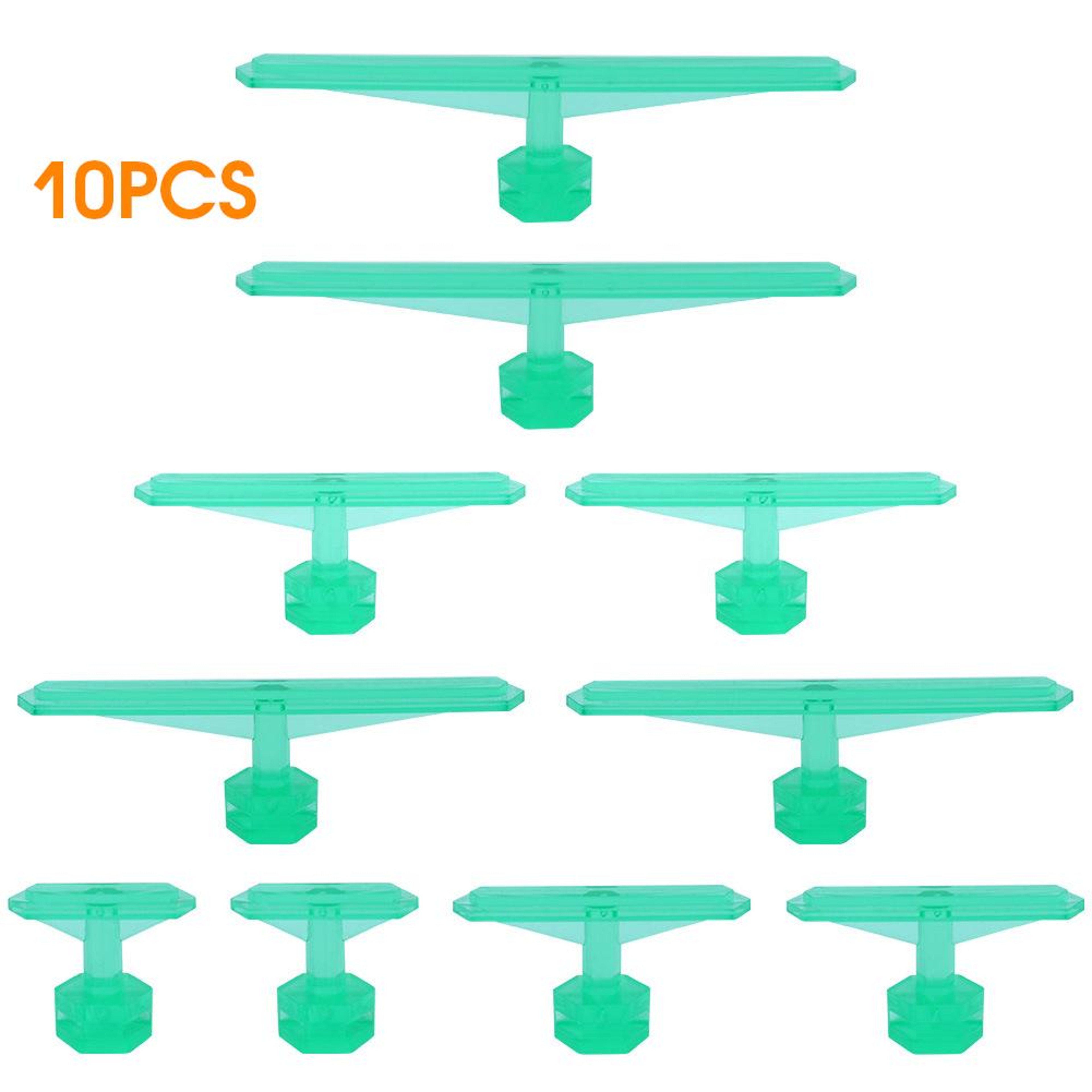 10 Piece Paintless Dent Repair Tabs Nylon Glue Pulling Tabs For Car Dent Removal 0