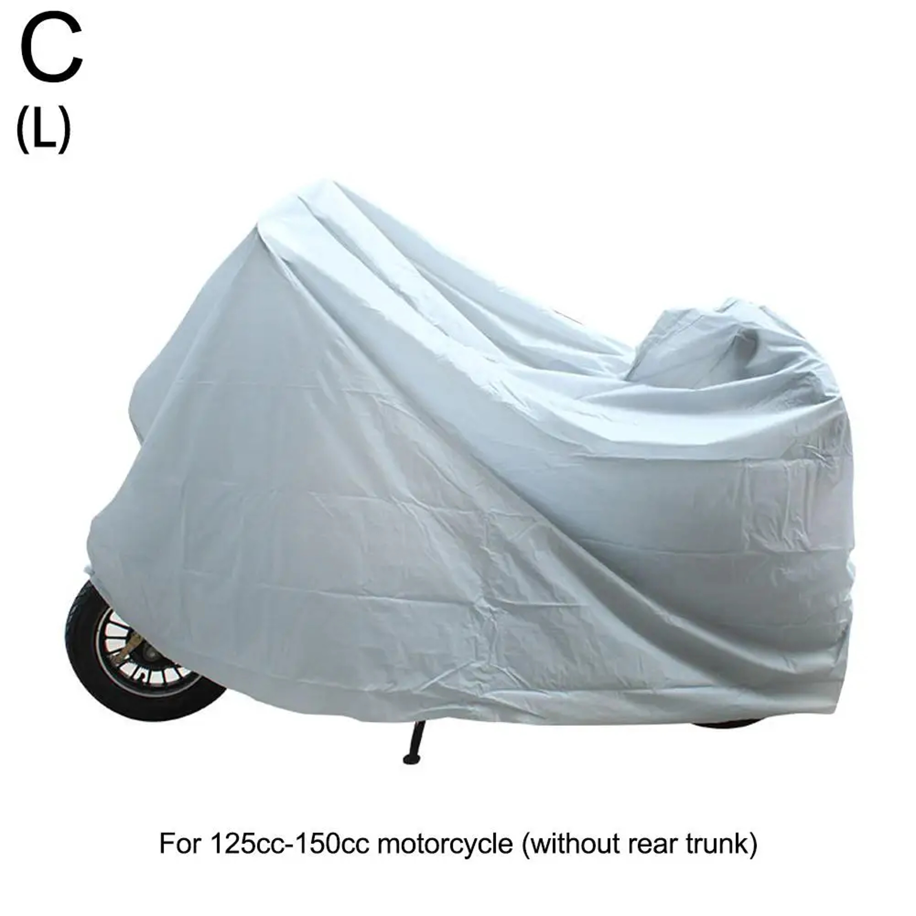 Waterproof Motorcycle Cover PEVA UV Proof Rain Dust Protection For Motorbike Scooter 7