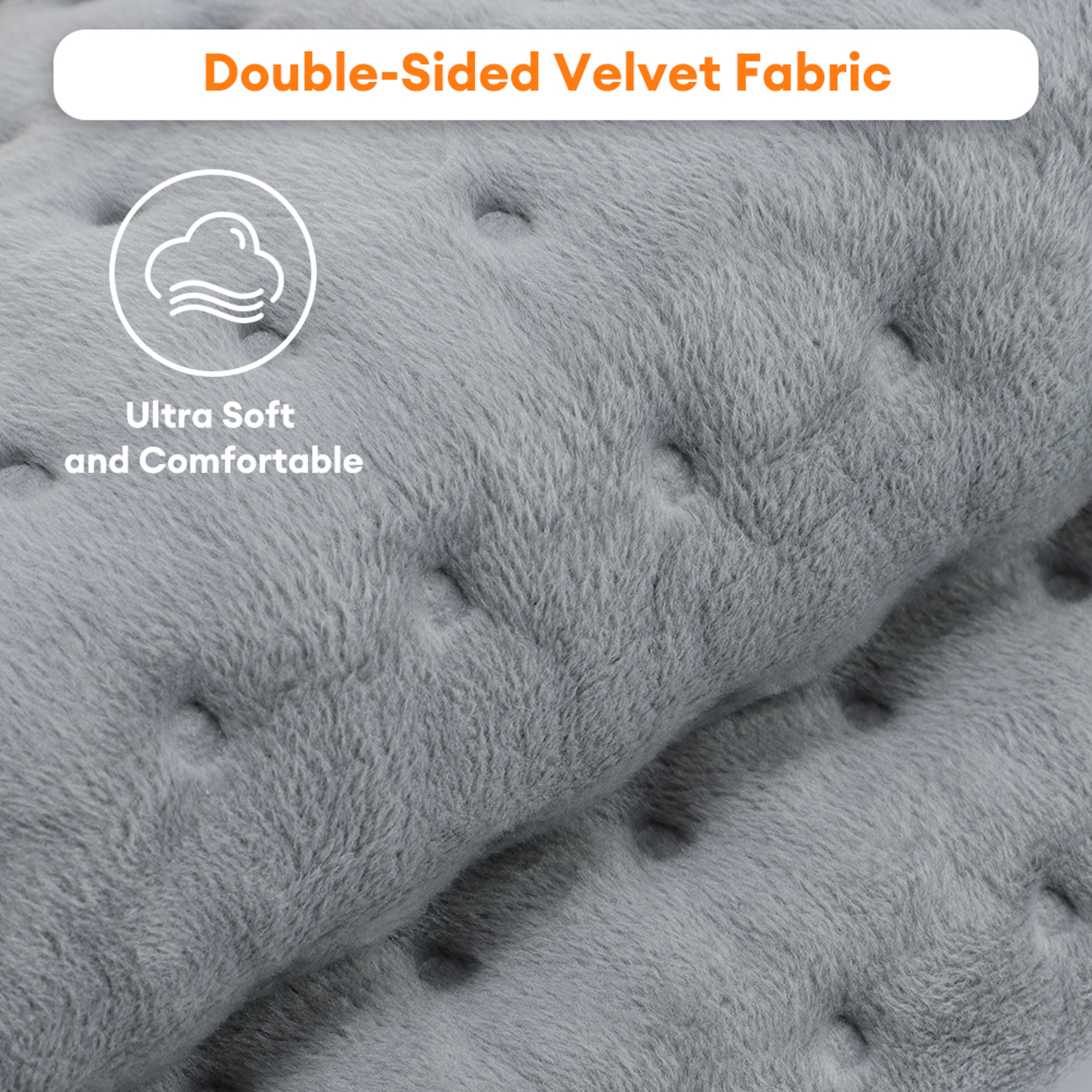 9 Level Electric Heating Pad 30x60cm With Timer For Back Shoulder Abdomen And Legs 5