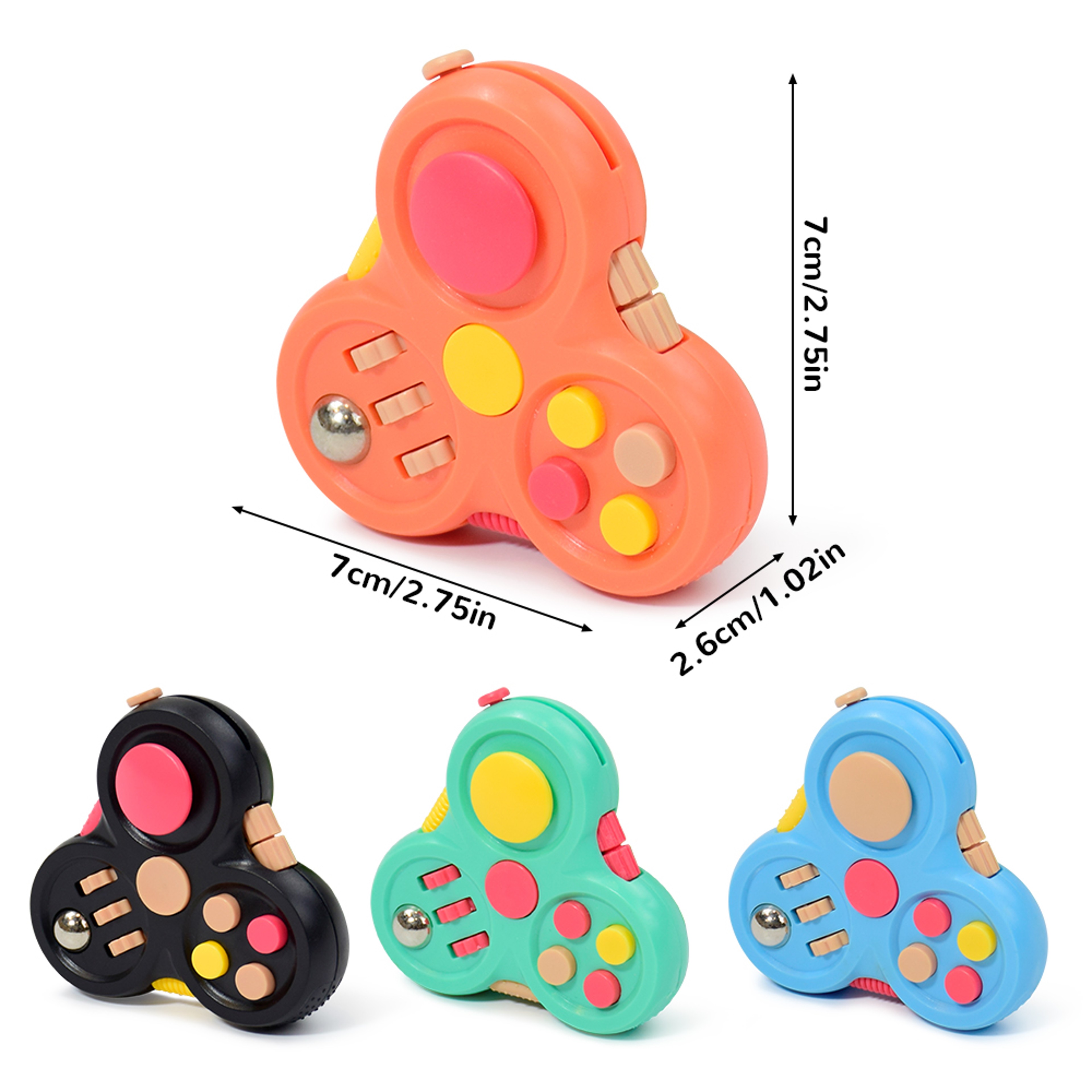 Fingertip Gyro Controller Spinner Stress Relief Fidget Toy For Teens 4