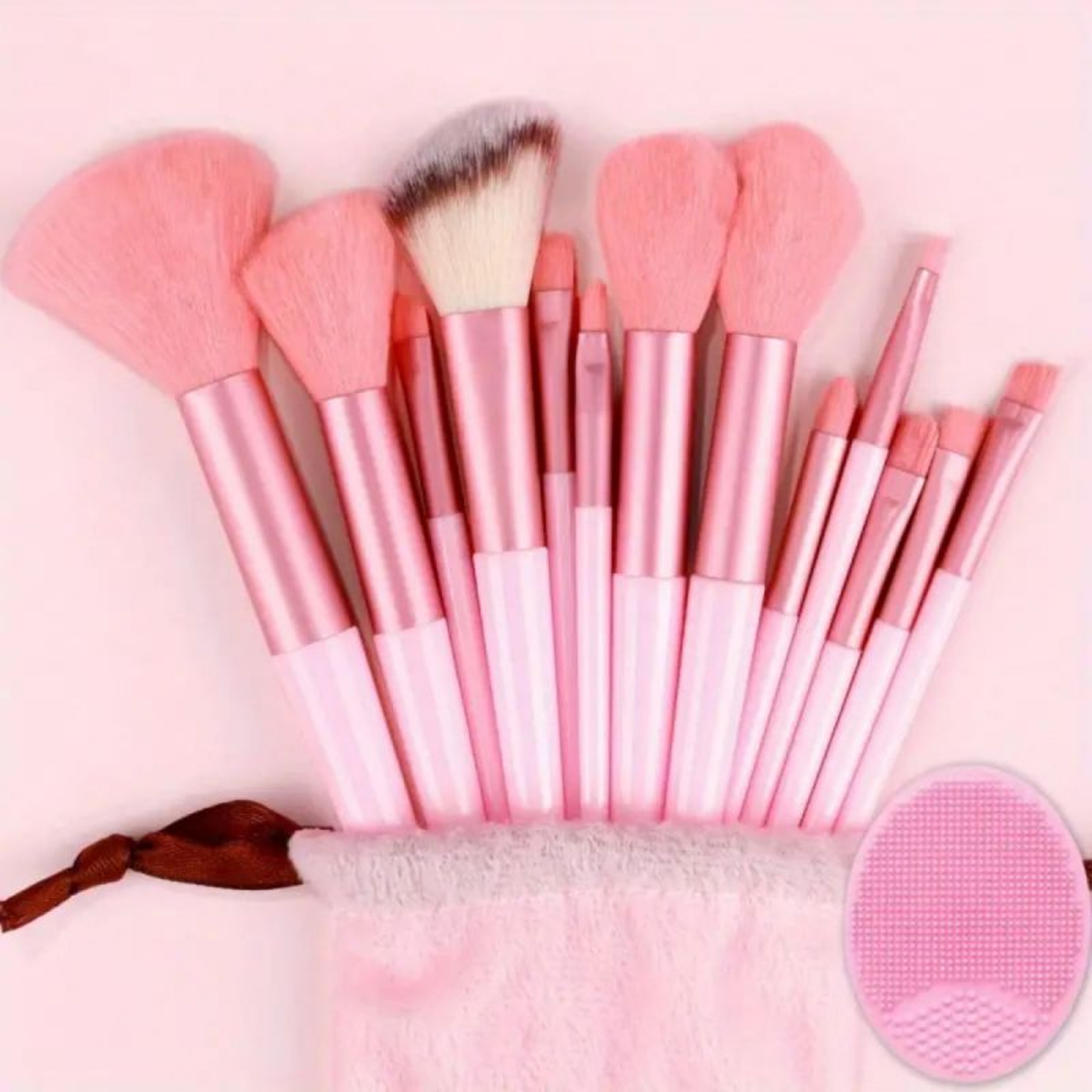 Soft Fluffy Makeup Brush Set for Foundation Powder Eyeshadow Blending and Kabuki Makeup – view 9
