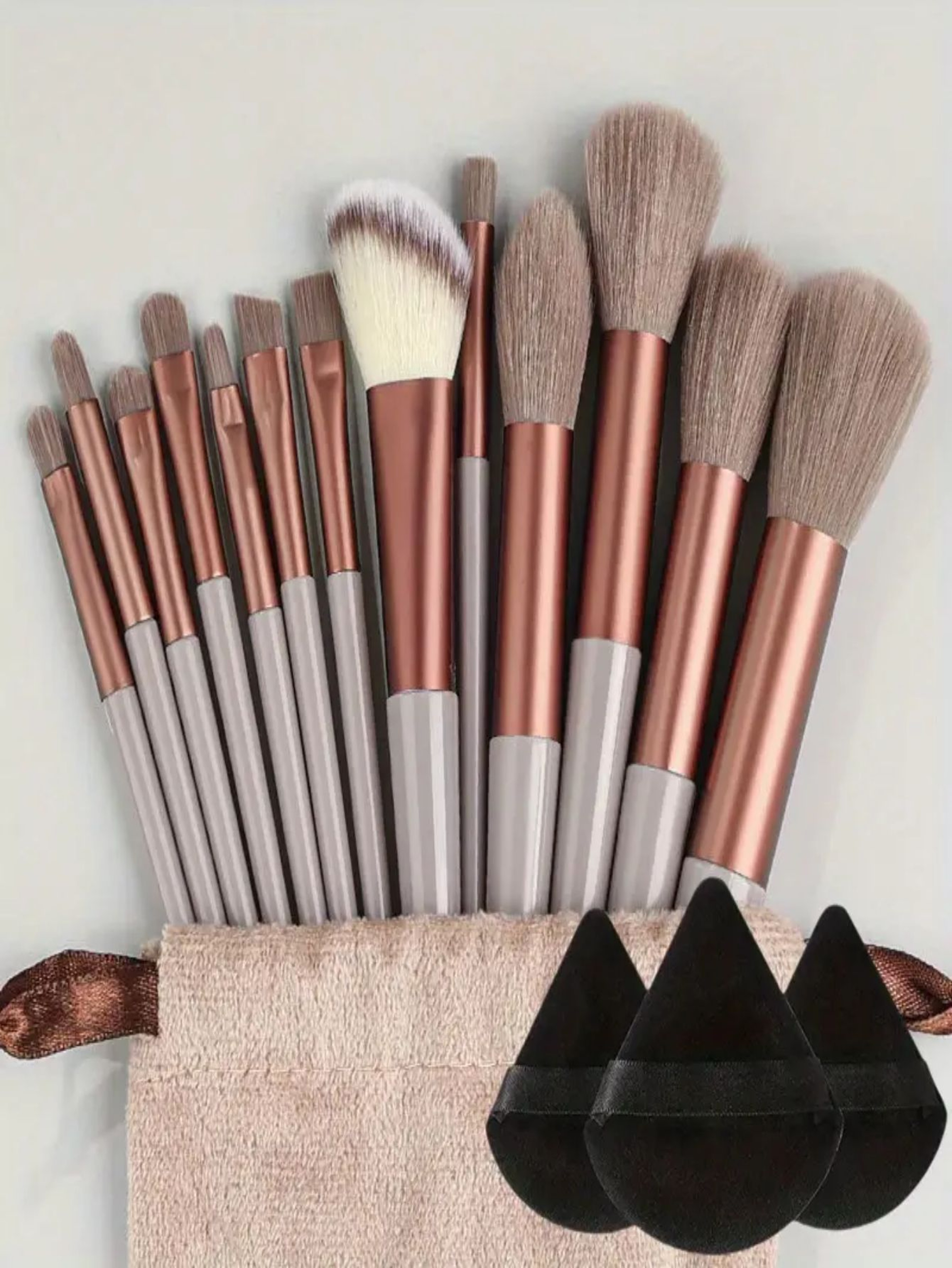Soft Fluffy Makeup Brush Set for Foundation Powder Eyeshadow Blending and Kabuki Makeup – view 13