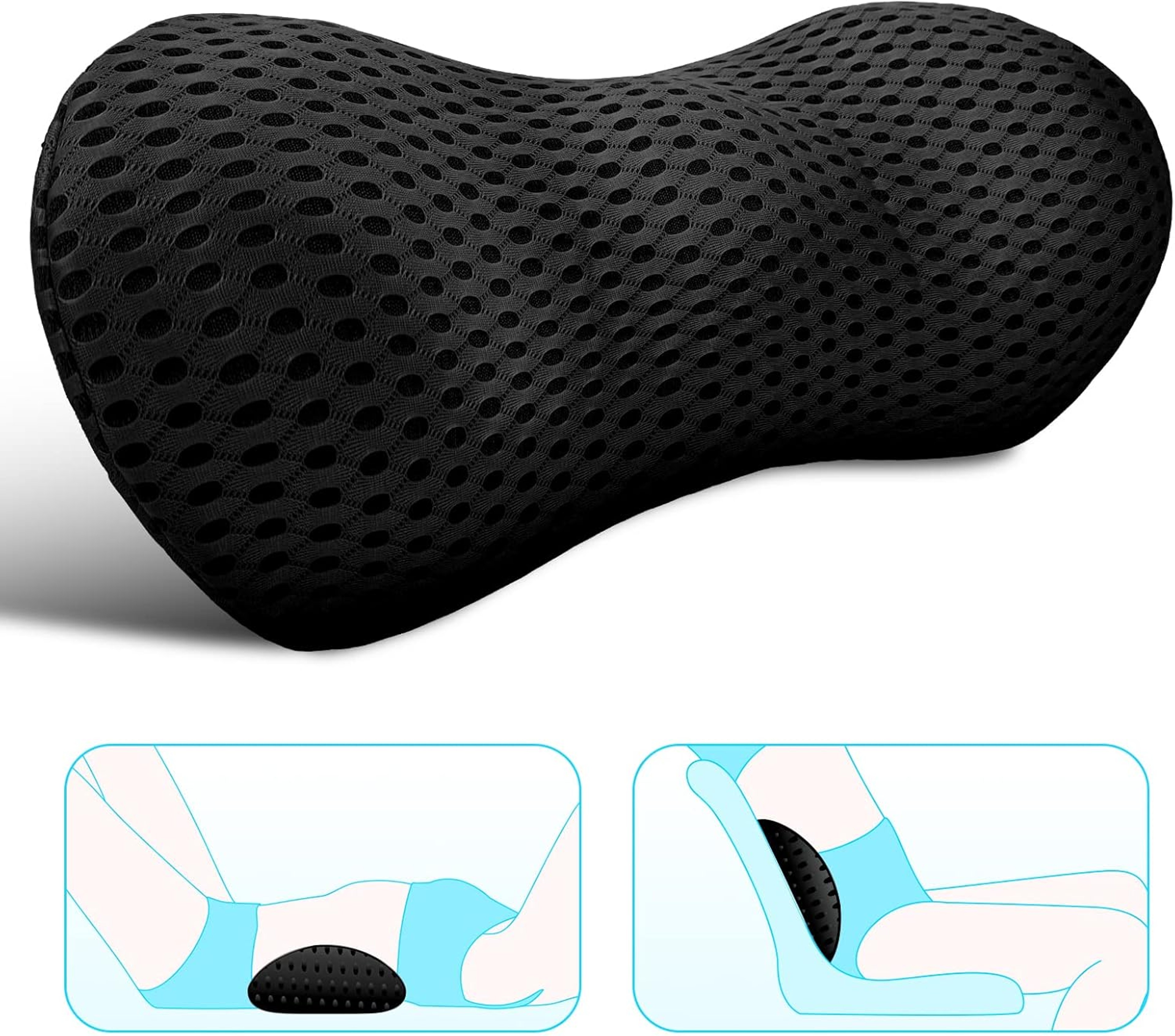 Memory Foam Car Neck Pillow Headrest Cushion for Driving Office and Travel – view 7