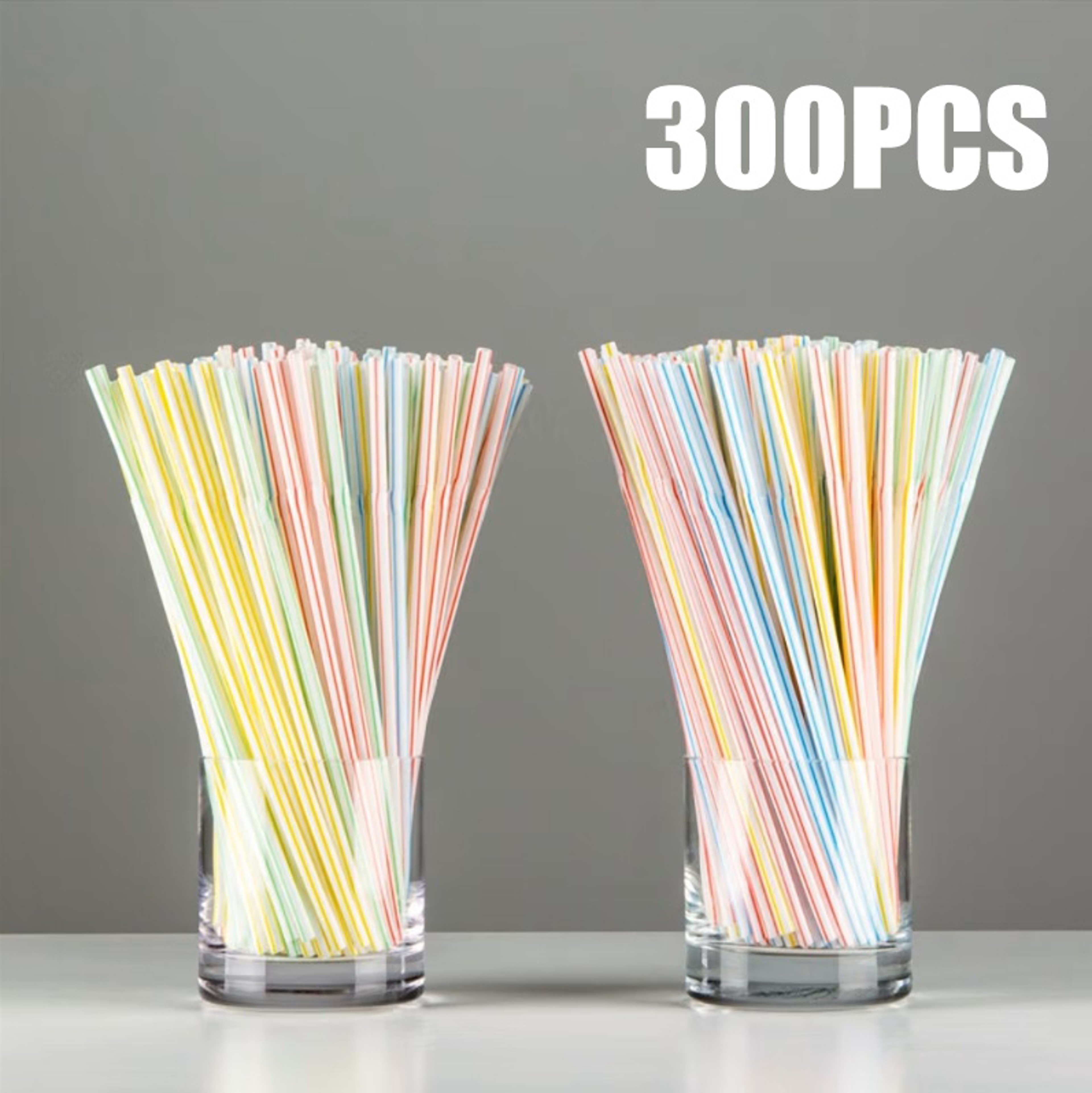 Multicolor Fluorescent Bendable Drinking Straws For Parties Weddings And Beverages 7