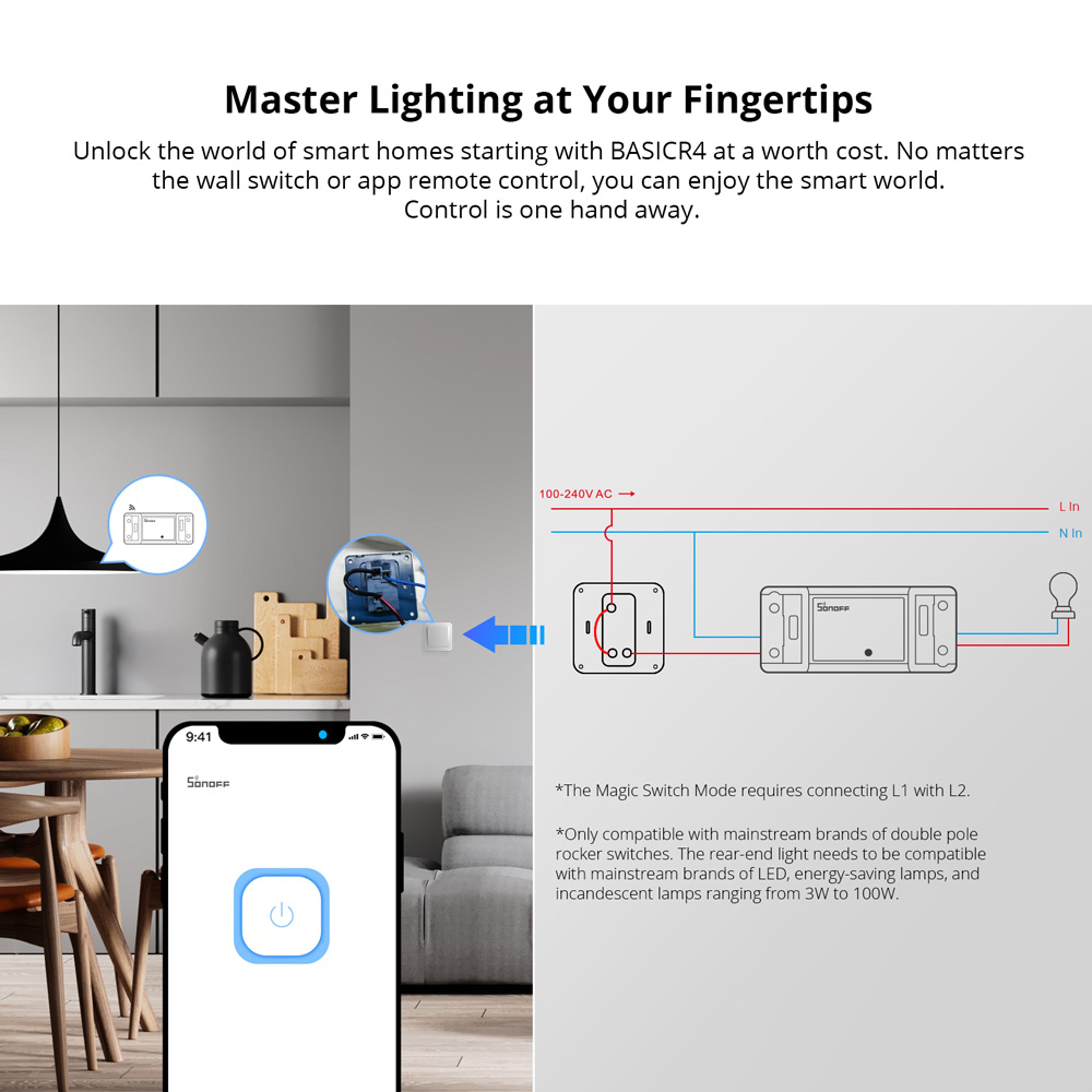 WiFi Smart Switch ESP32 EWeLink Remote Control For Alexa Google Home 2