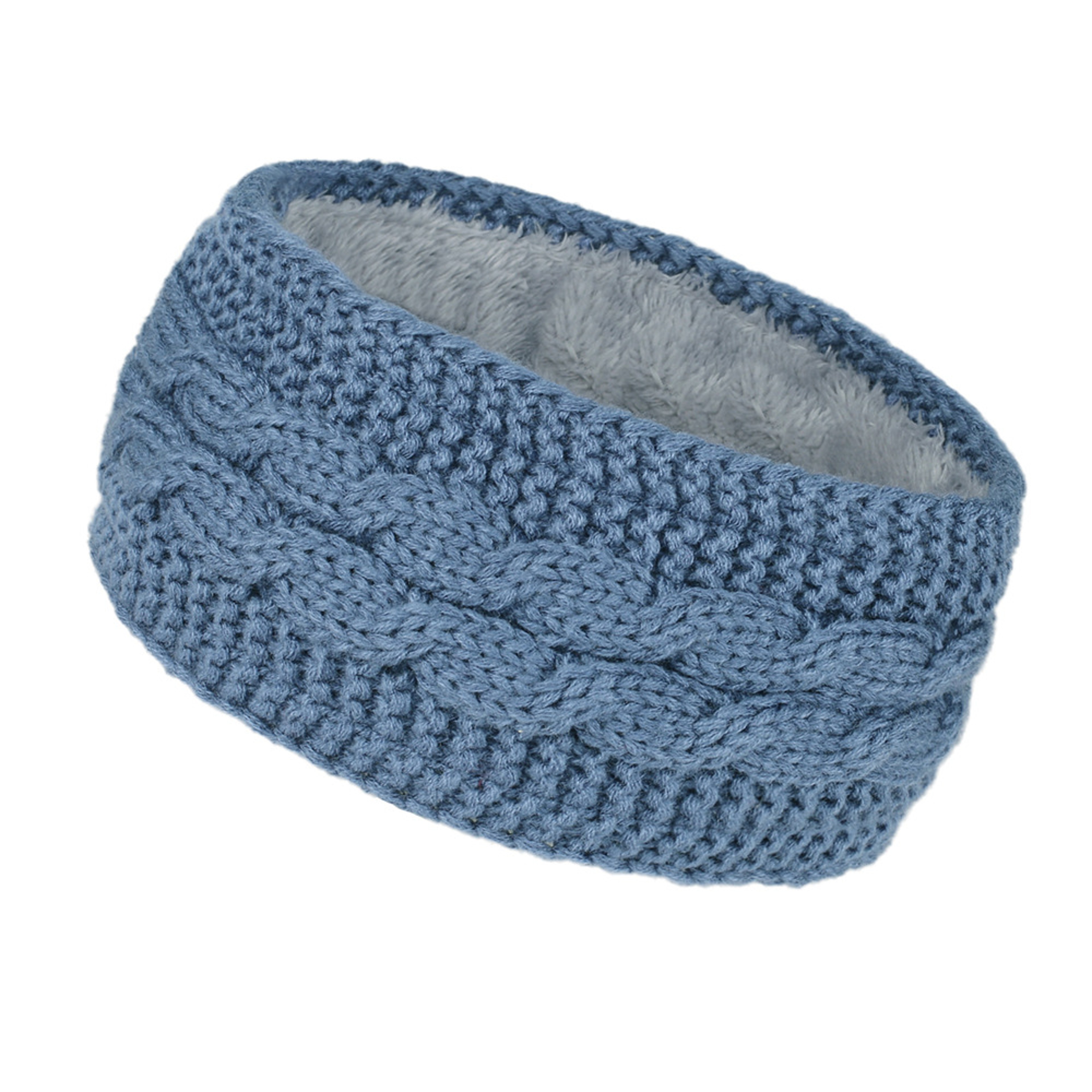 Winter Velvet Knit Ear Warmer Headband Warm Windproof Cold Weather Headband – view 4