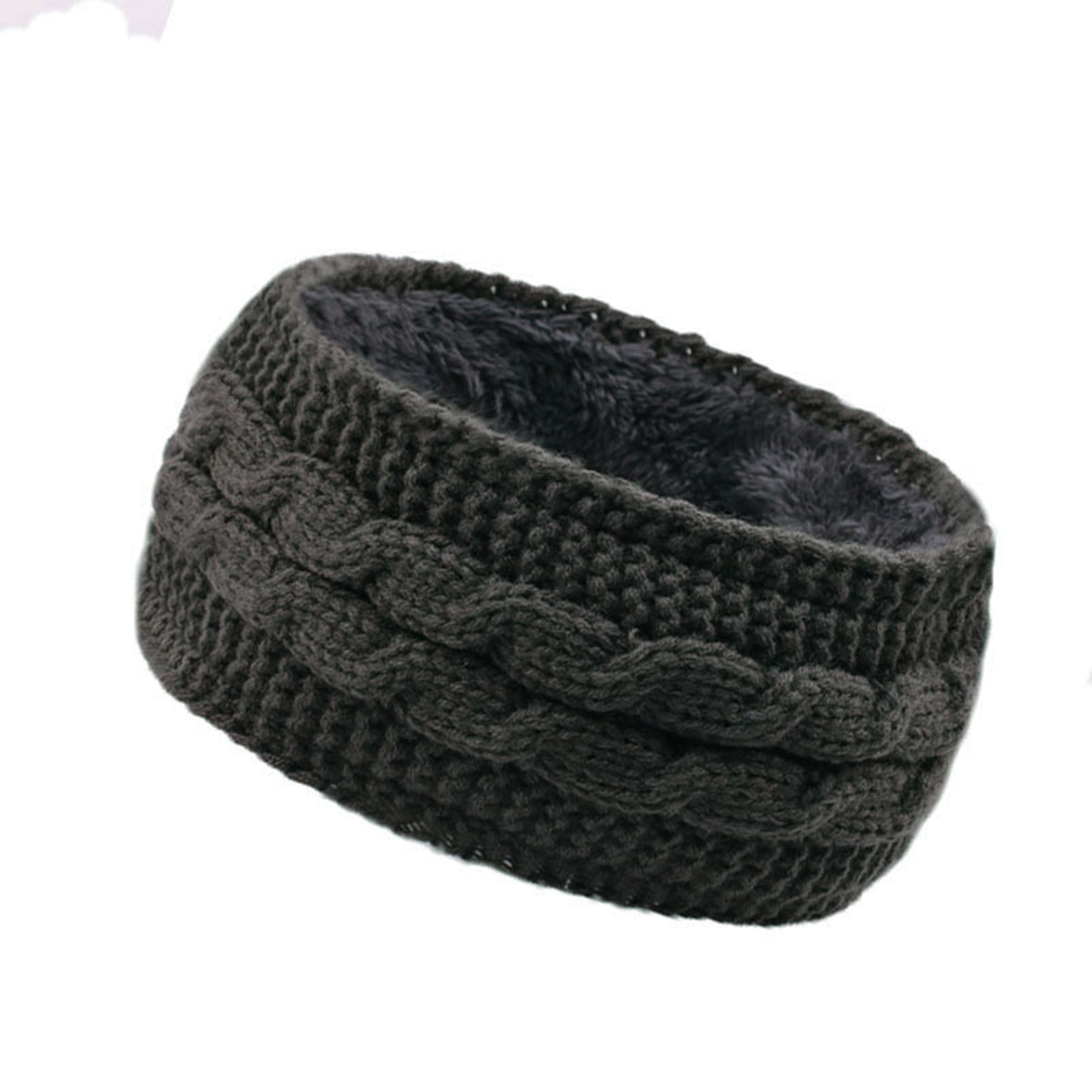 Winter Velvet Knit Ear Warmer Headband Warm Windproof Cold Weather Headband – view 18